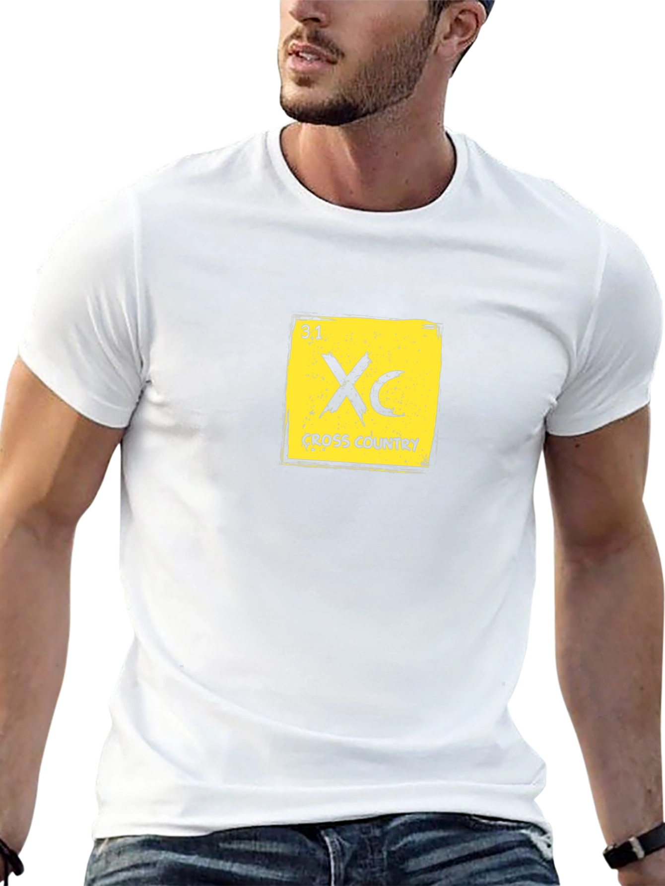 Cross Country Running Periodic Table T-Shirt