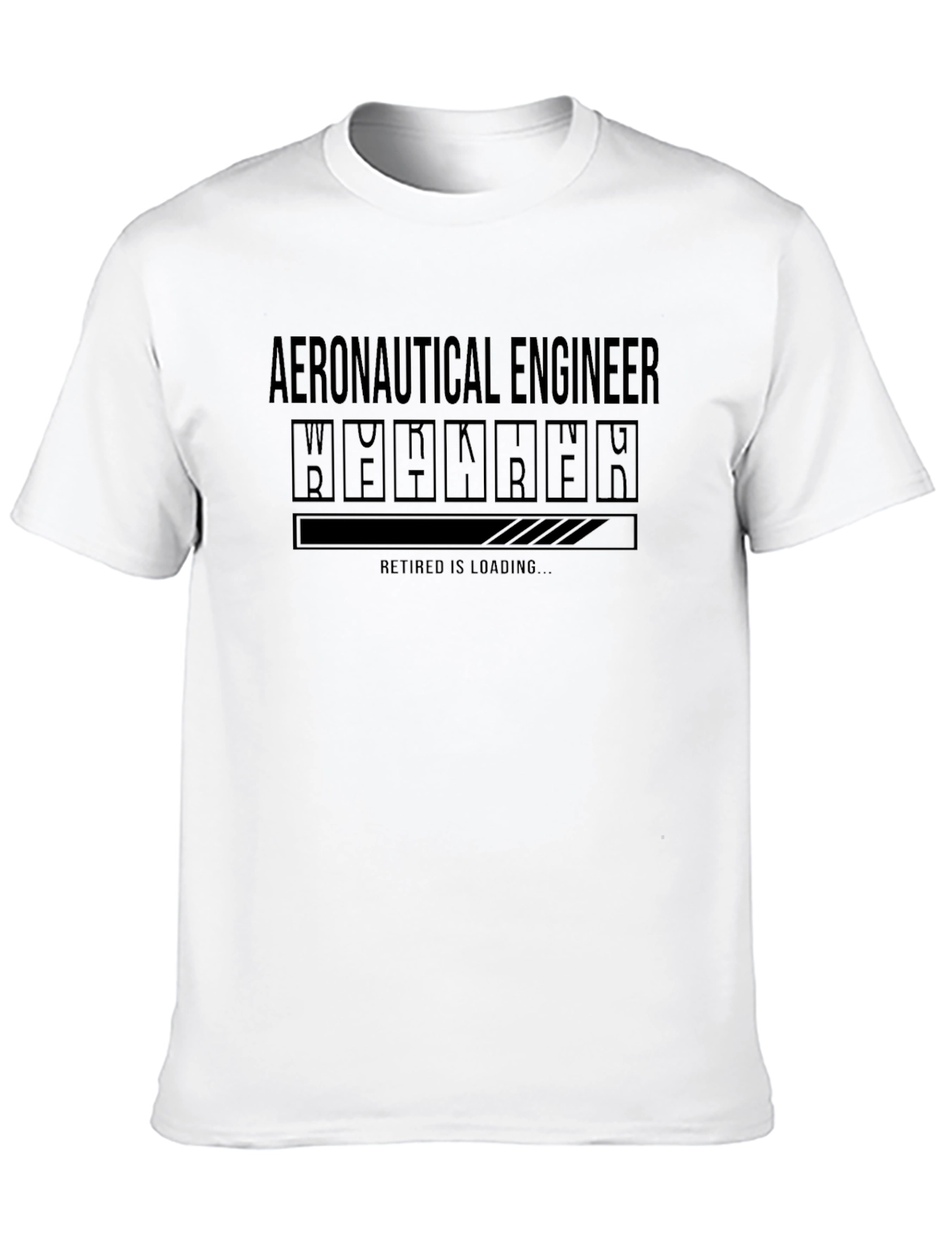 Aeronautical Engineer Retirement Loading T-Shirt