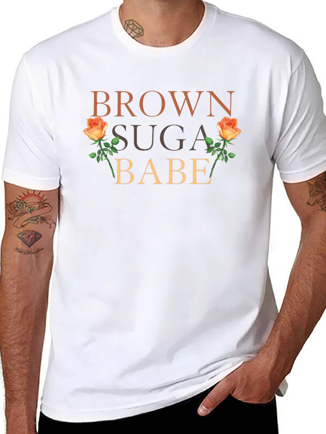 Brown Suga Babe Graphic T-Shirt