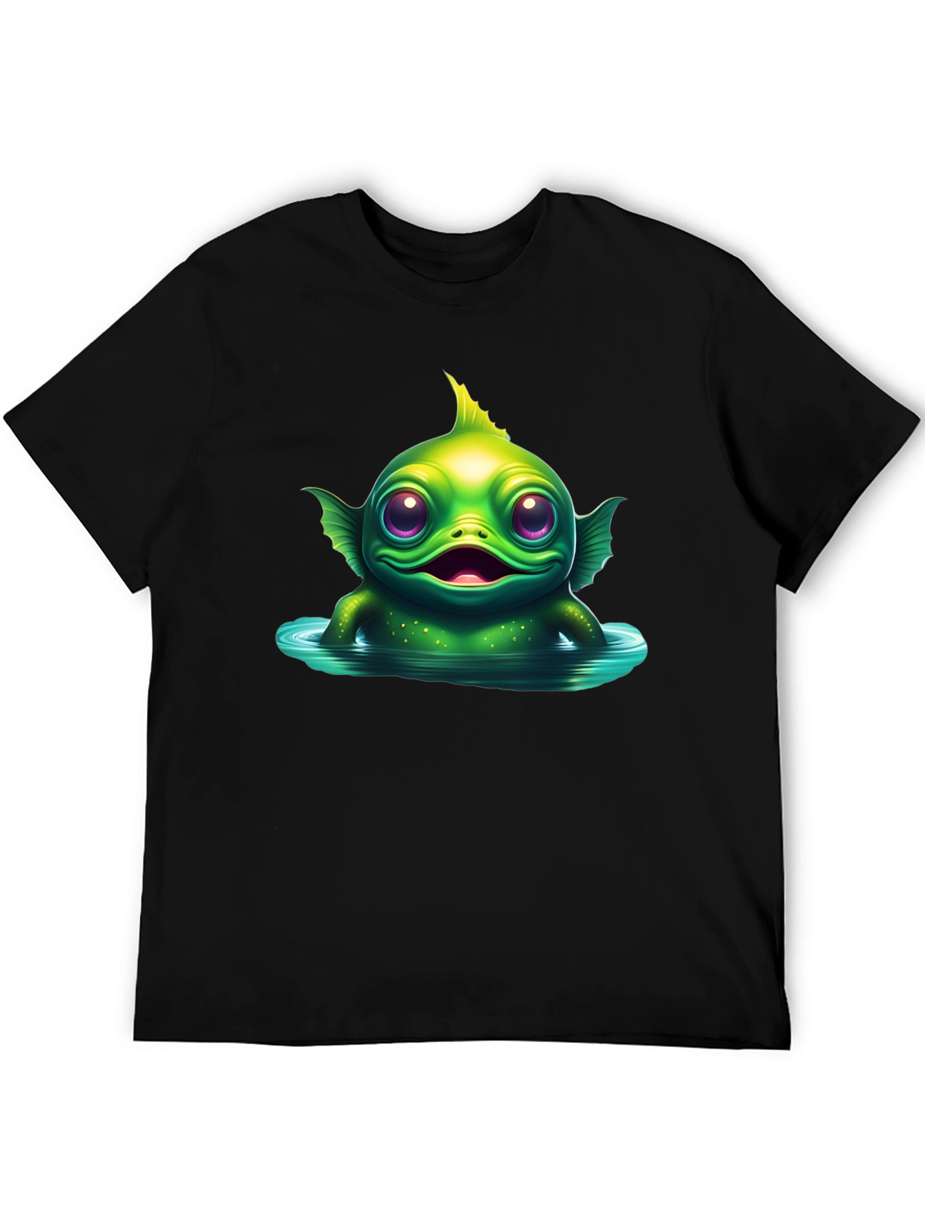 Cute Creature From The Black Lagoon Graphic T-Shirt