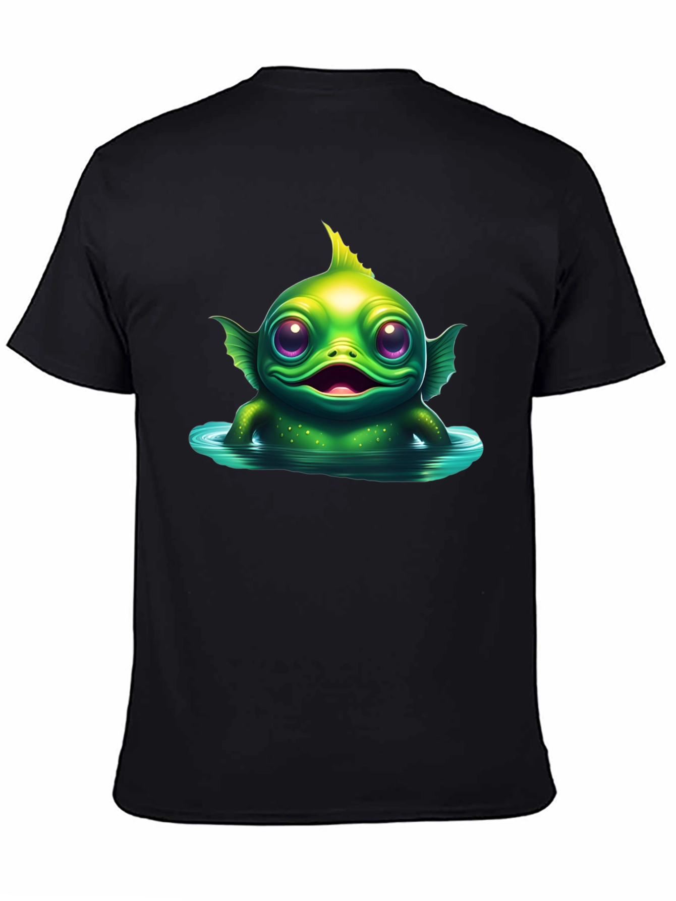 Cute Creature From The Black Lagoon Graphic T-Shirt