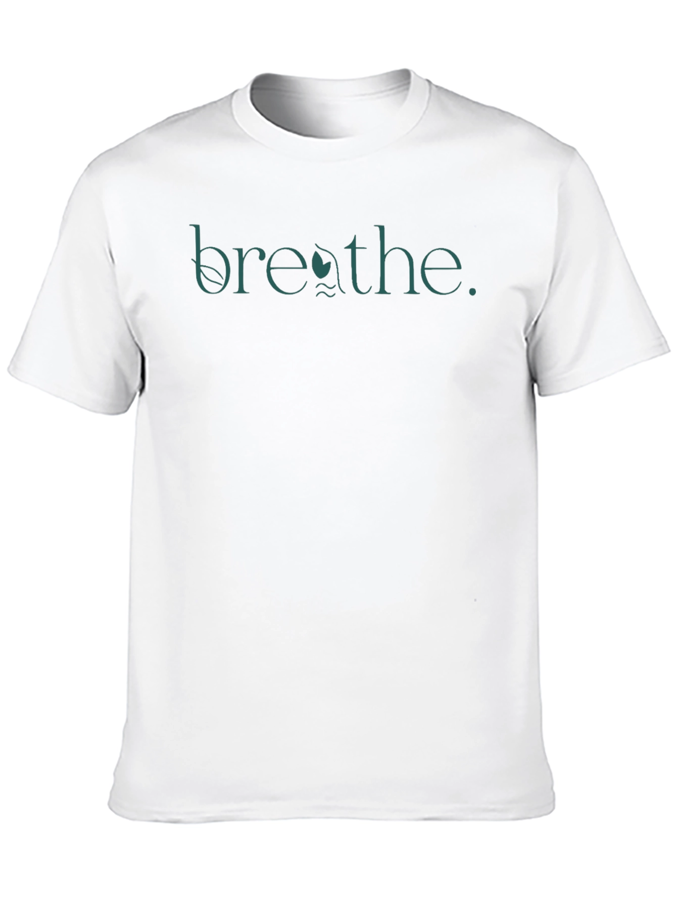 Breathe Graphic T-Shirt - Relaxed Fit Soft Cotton