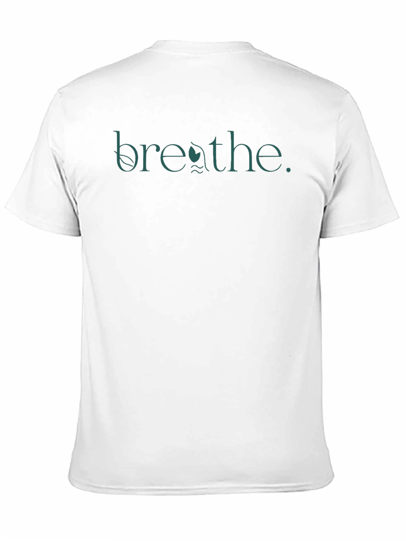 Breathe Graphic T-Shirt - Relaxed Fit Soft Cotton