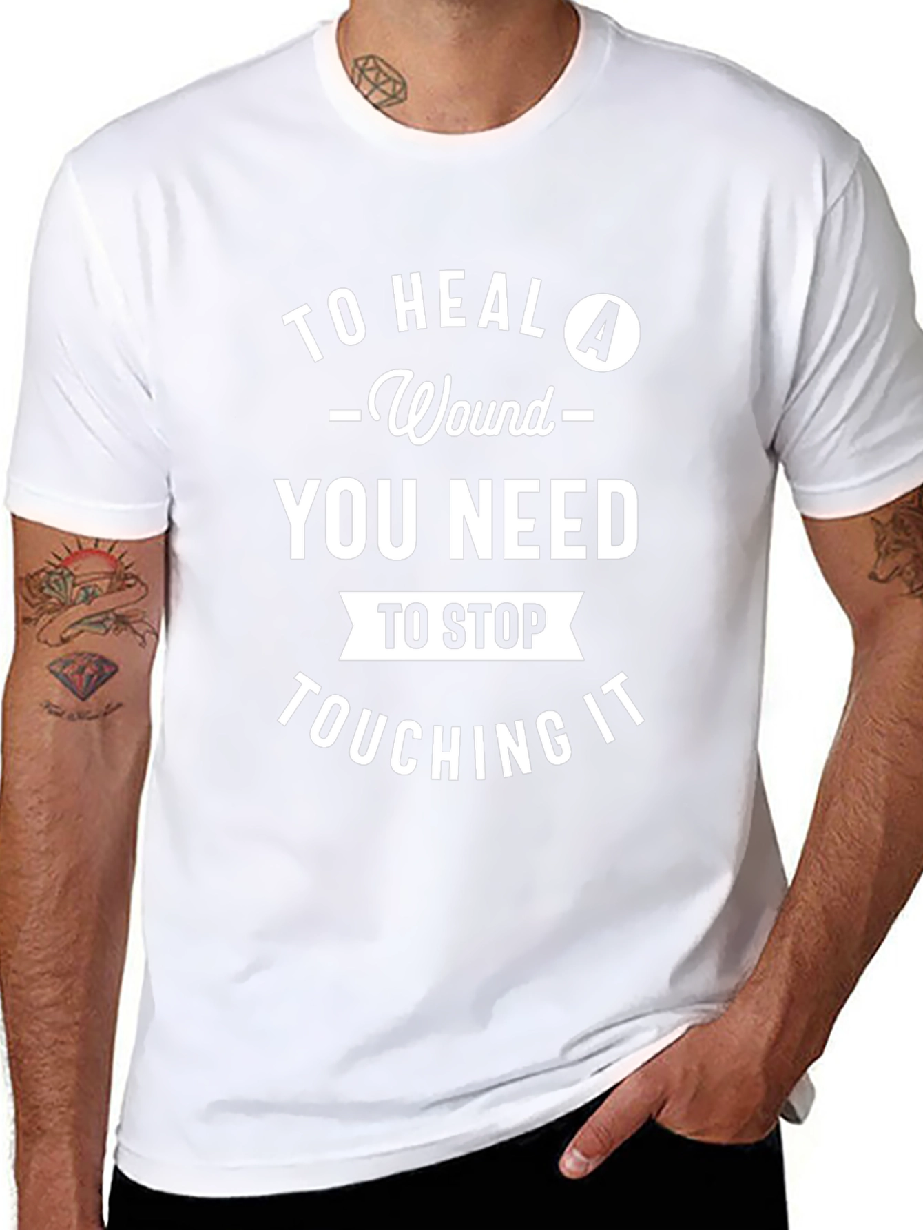 Funny To Heal A Wound Graphic Tee