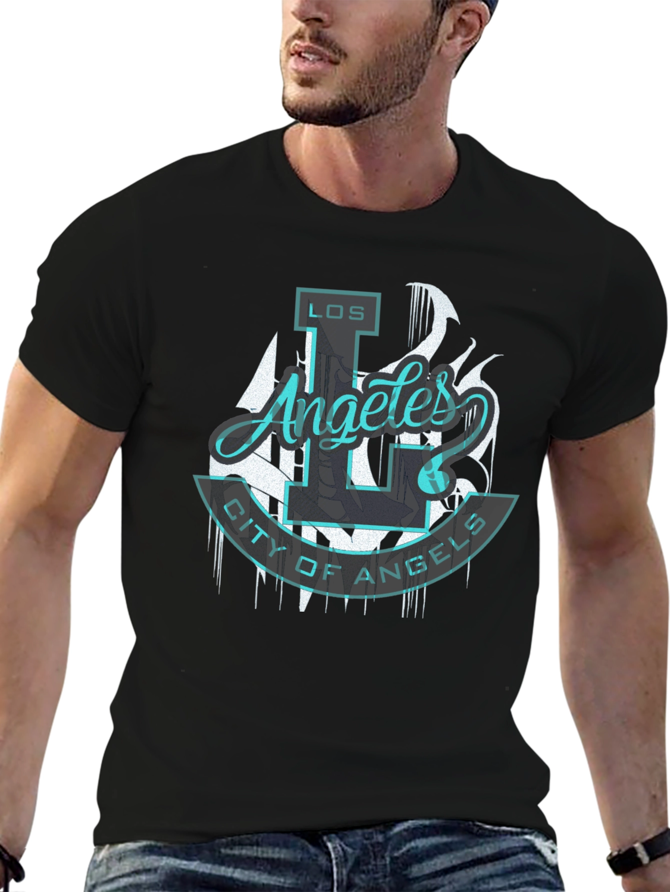 Los Angeles City of Angels Graphic Tee