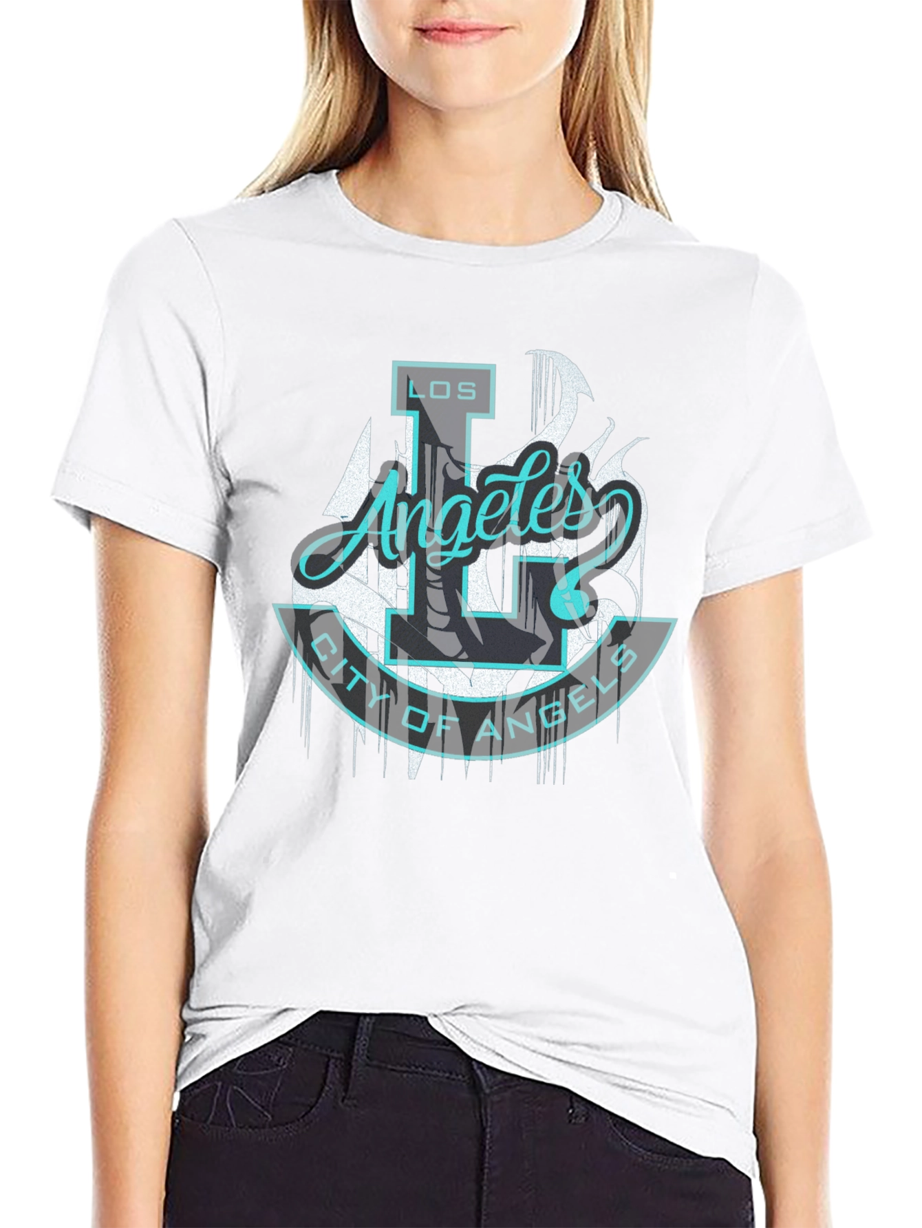Los Angeles City of Angels Graphic Tee