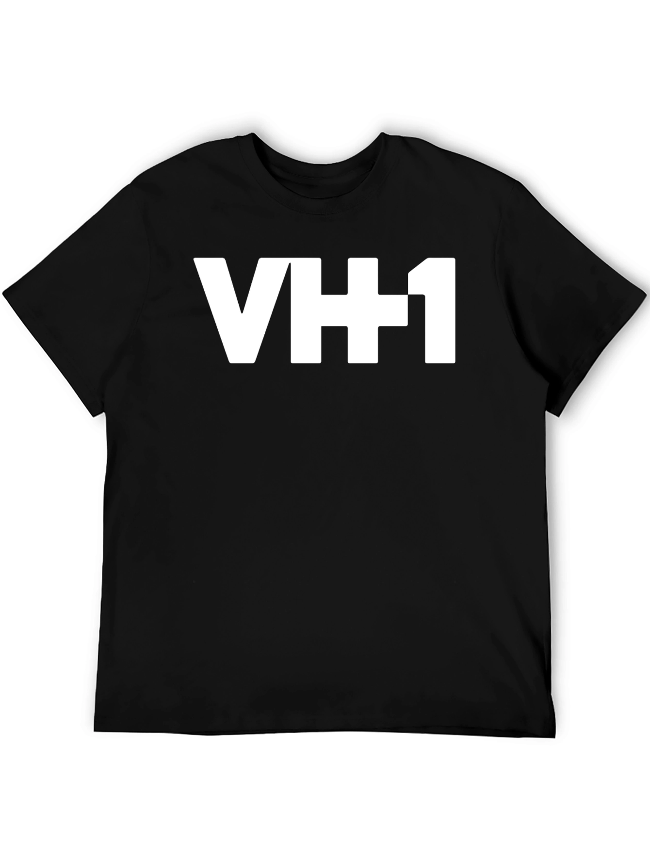 VH1 Logo T-Shirt - Classic Black Cotton Tee