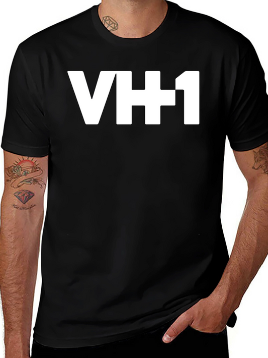 VH1 Logo T-Shirt - Classic Black Cotton Tee
