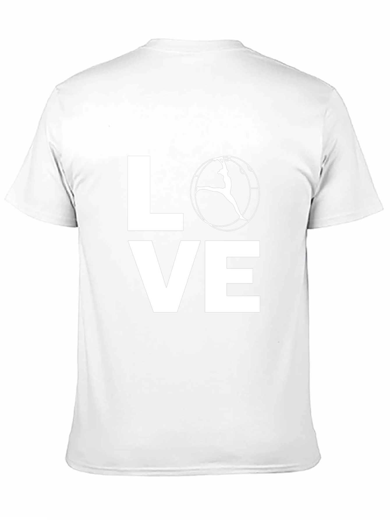 Love Gymnastics T-Shirt | Black Cotton Tee