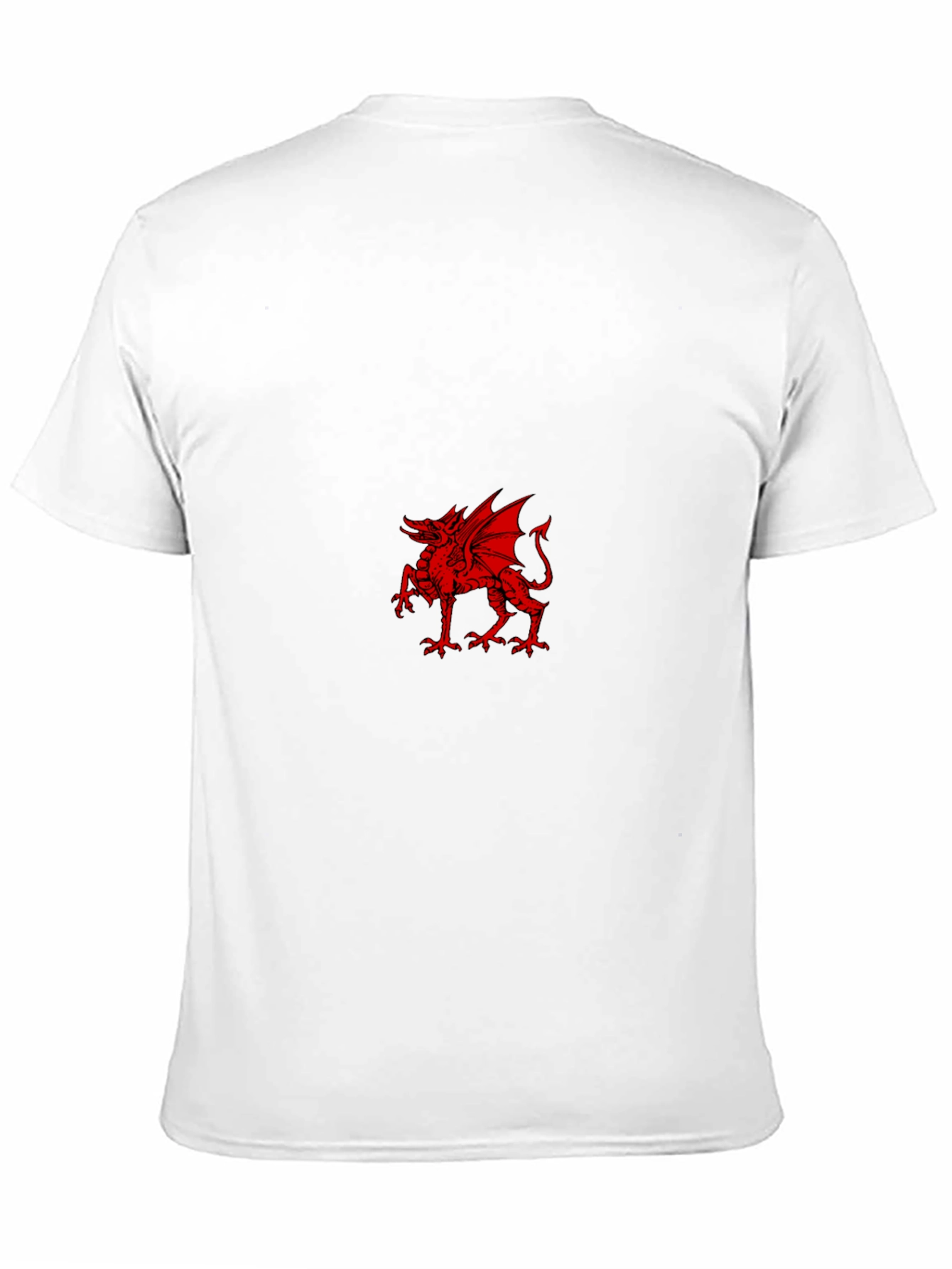 Red Dragon Graphic Black T-Shirt