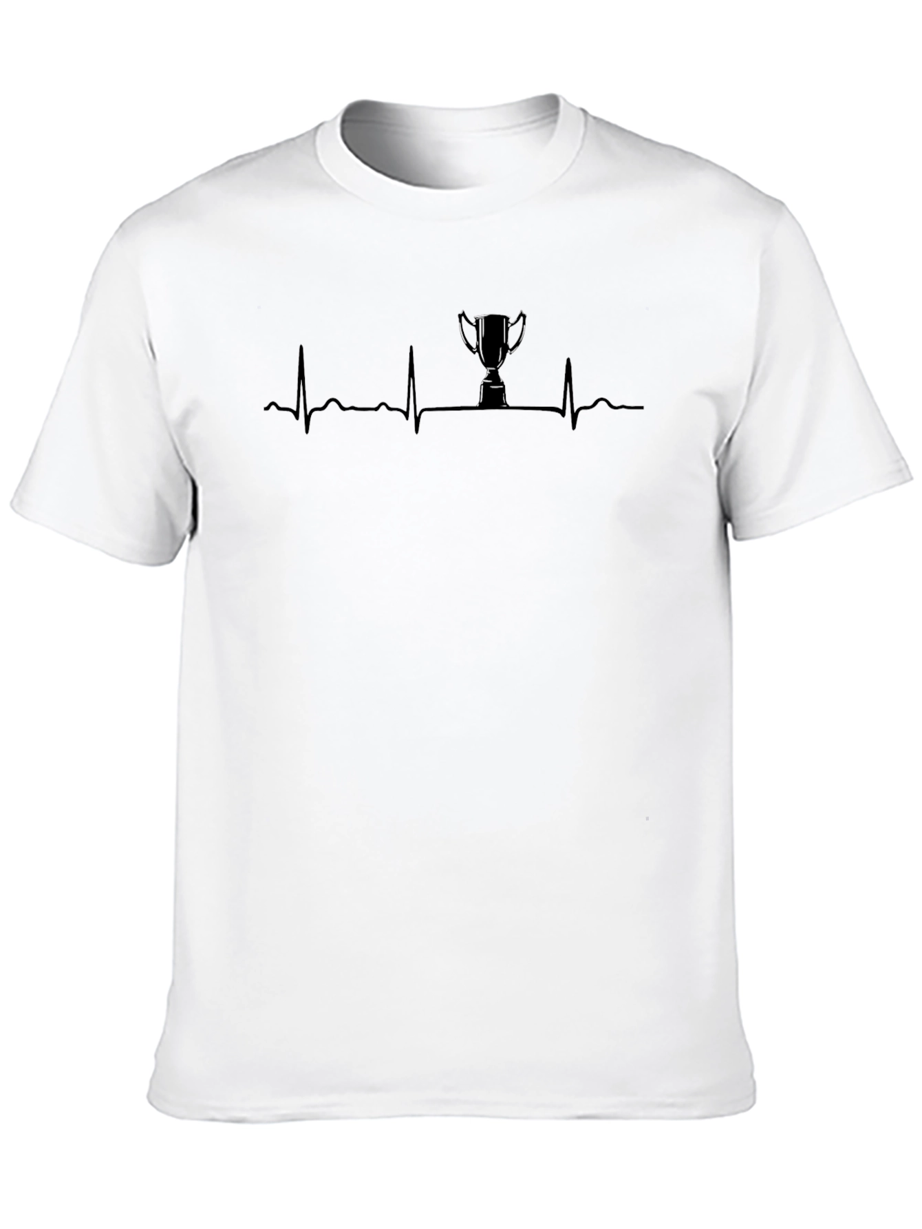 Trophy Heartbeat Graphic Tee - Stylish Comfort