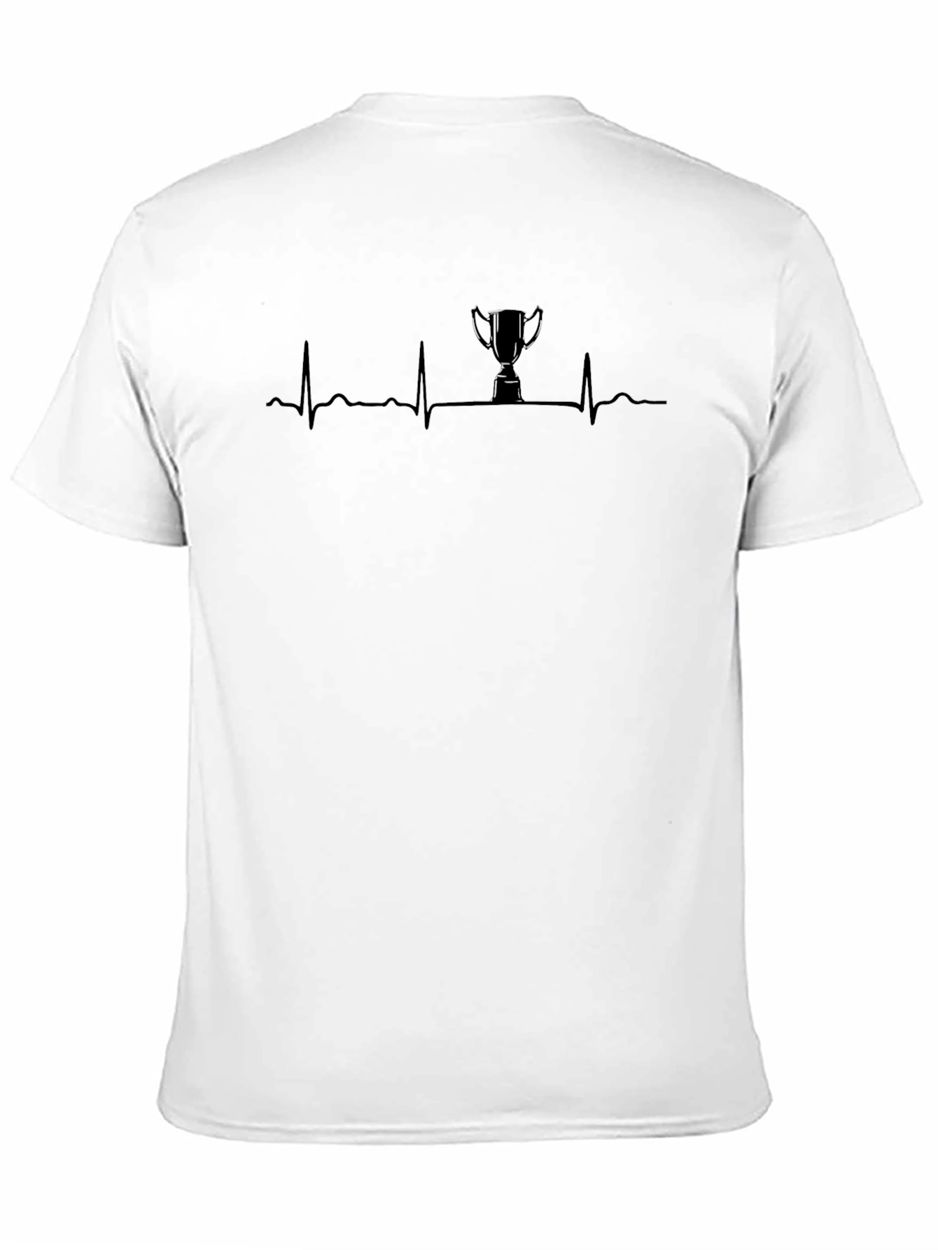Trophy Heartbeat Graphic Tee - Stylish Comfort
