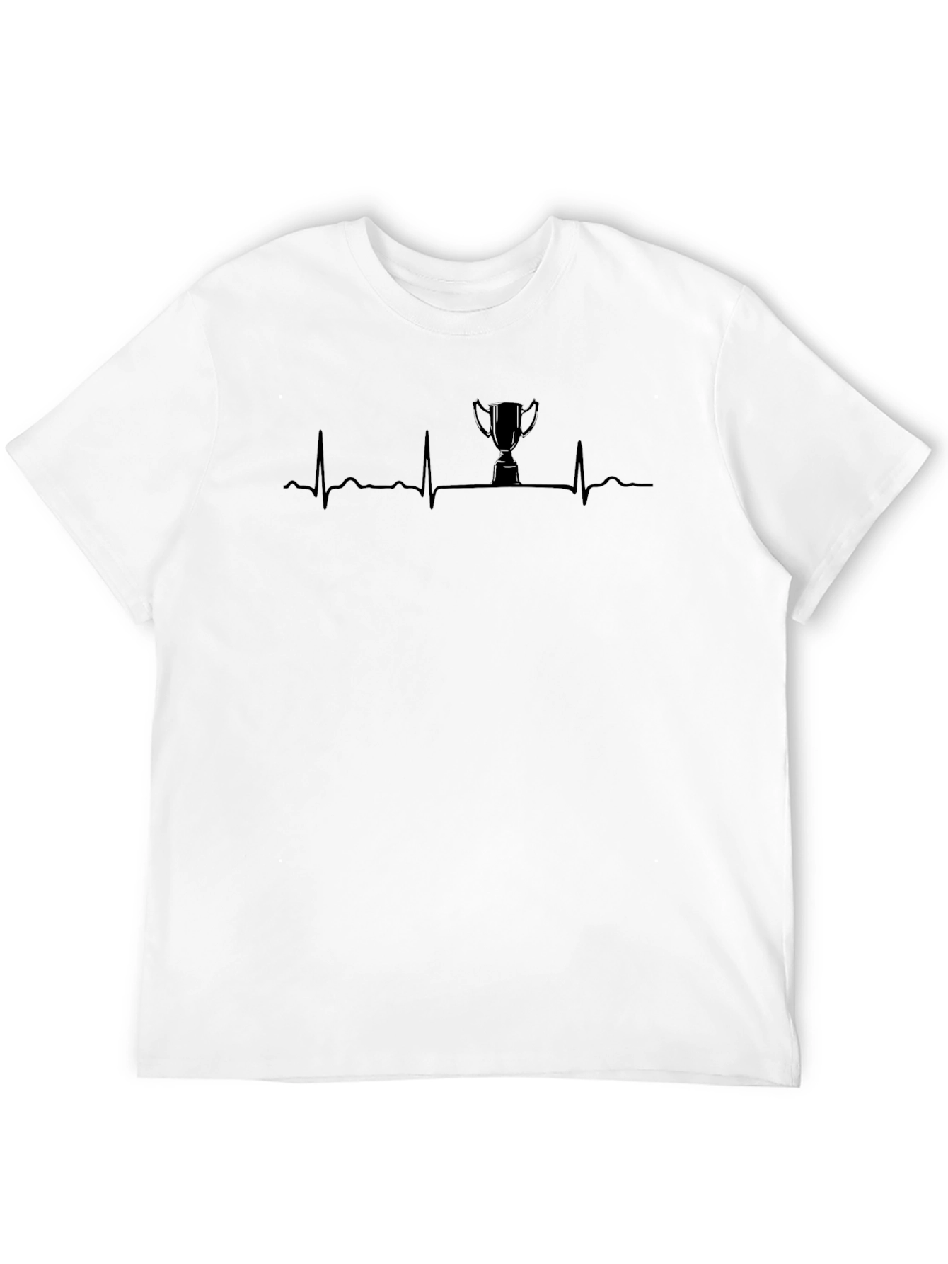 Trophy Heartbeat Graphic Tee - Stylish Comfort