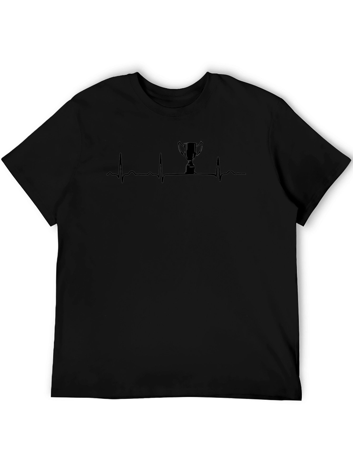 Trophy Heartbeat Graphic Tee - Stylish Comfort