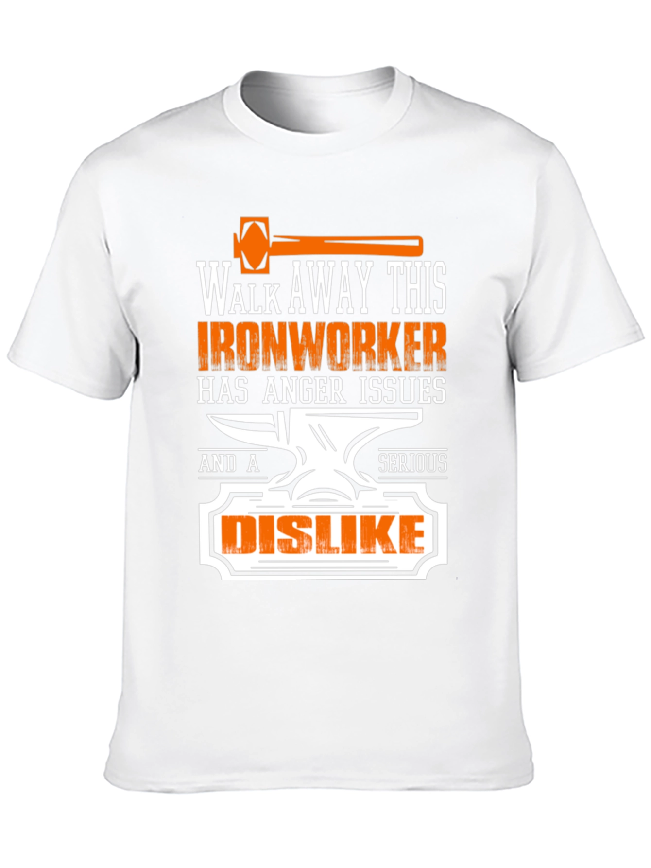 Ironworker Anger Issues Graphic Tee - Black