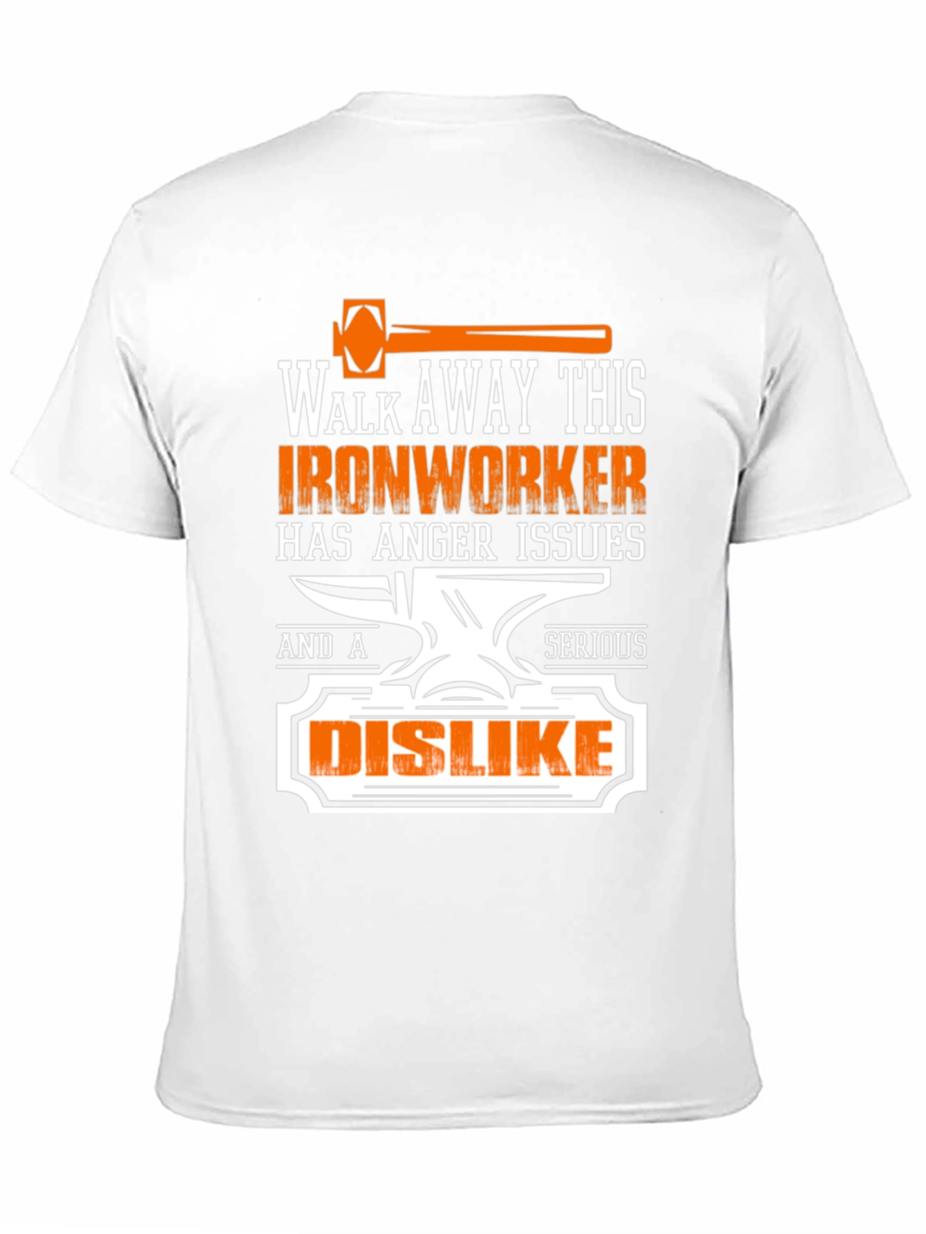 Ironworker Anger Issues Graphic Tee - Black