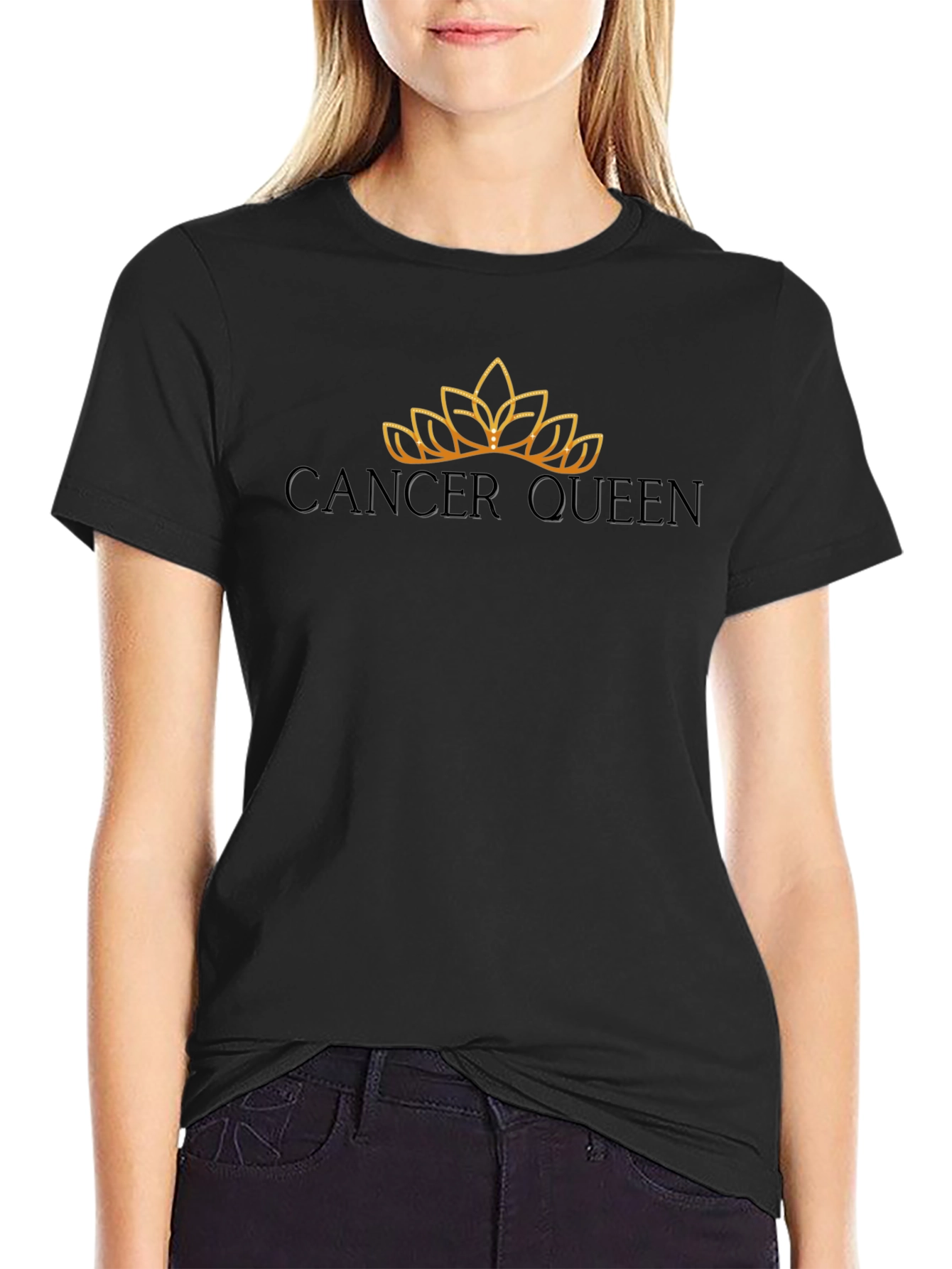 Cancer Queen Graphic Tee - Zodiac Birthday Gift
