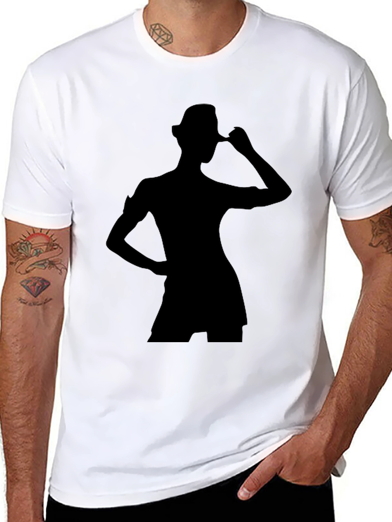 Silhouette T-Shirt - Black