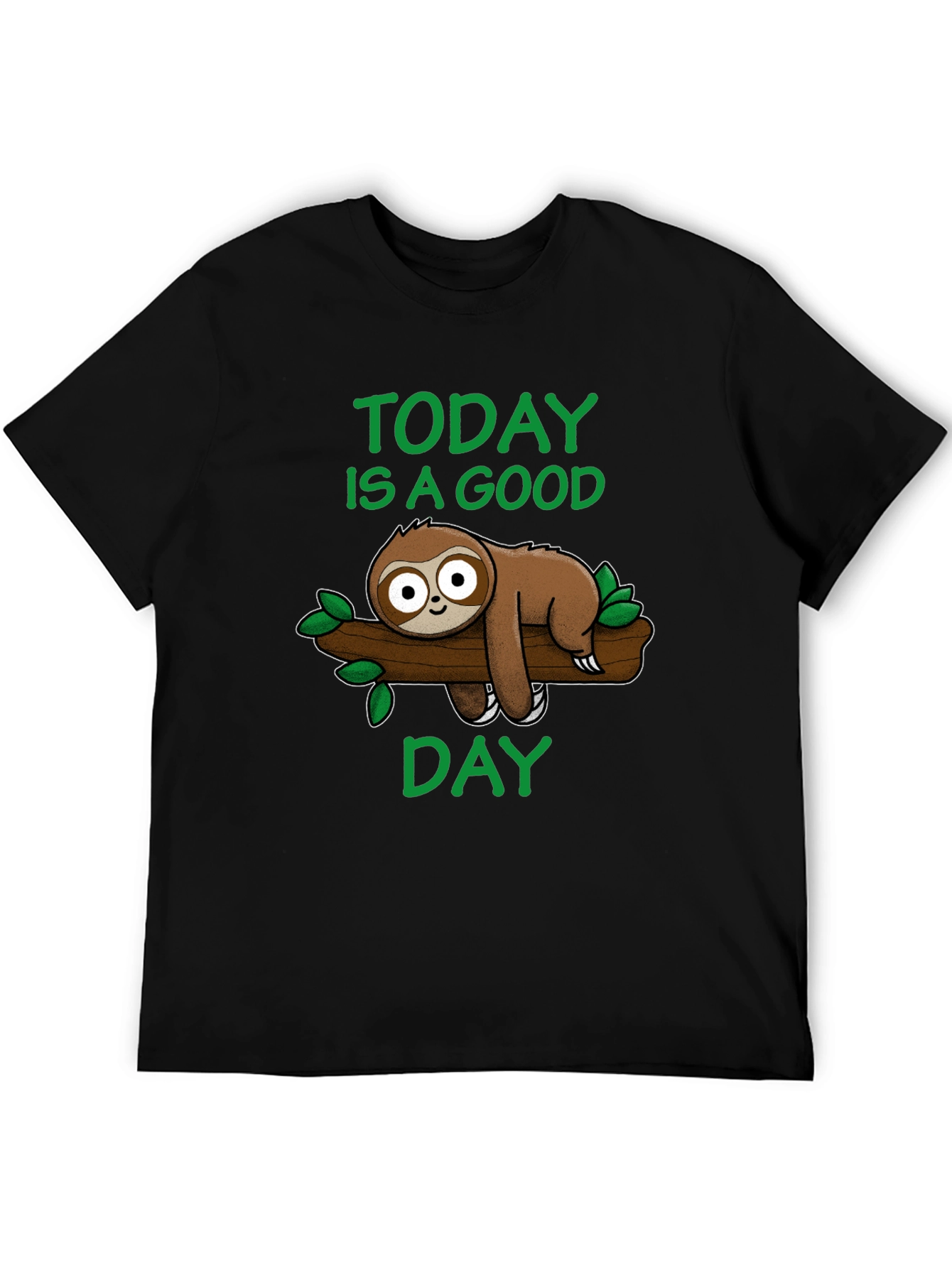 Today is a Good Day Sloth Graphic Tee