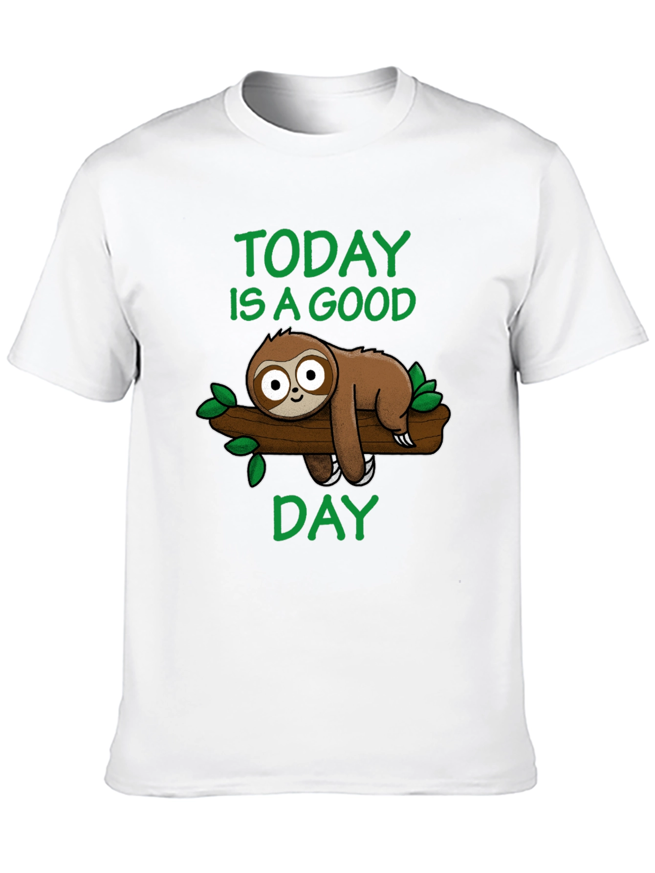 Today is a Good Day Sloth Graphic Tee