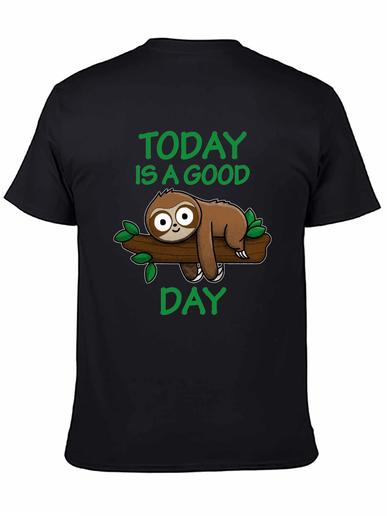 Today is a Good Day Sloth Graphic Tee