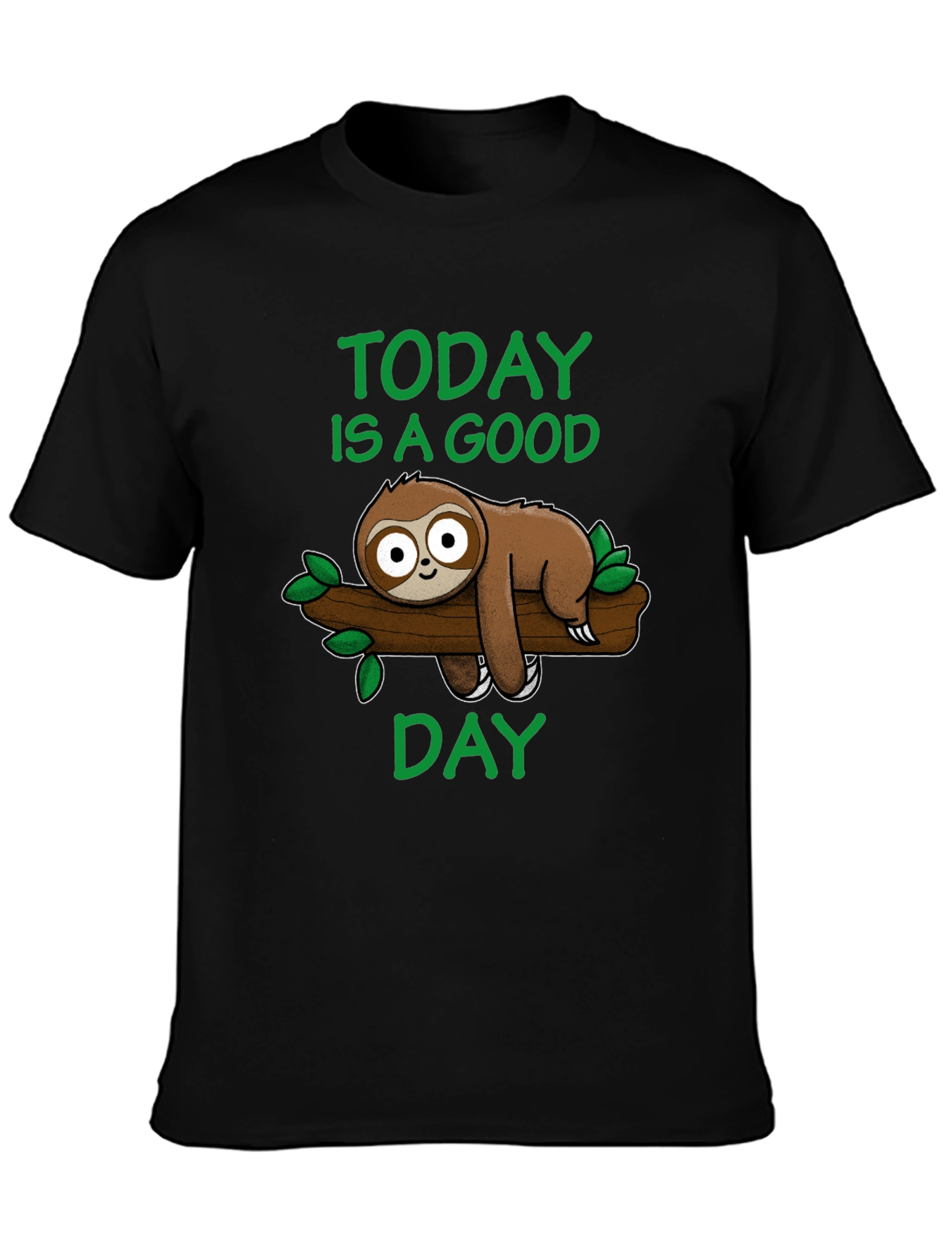 Today is a Good Day Sloth Graphic Tee