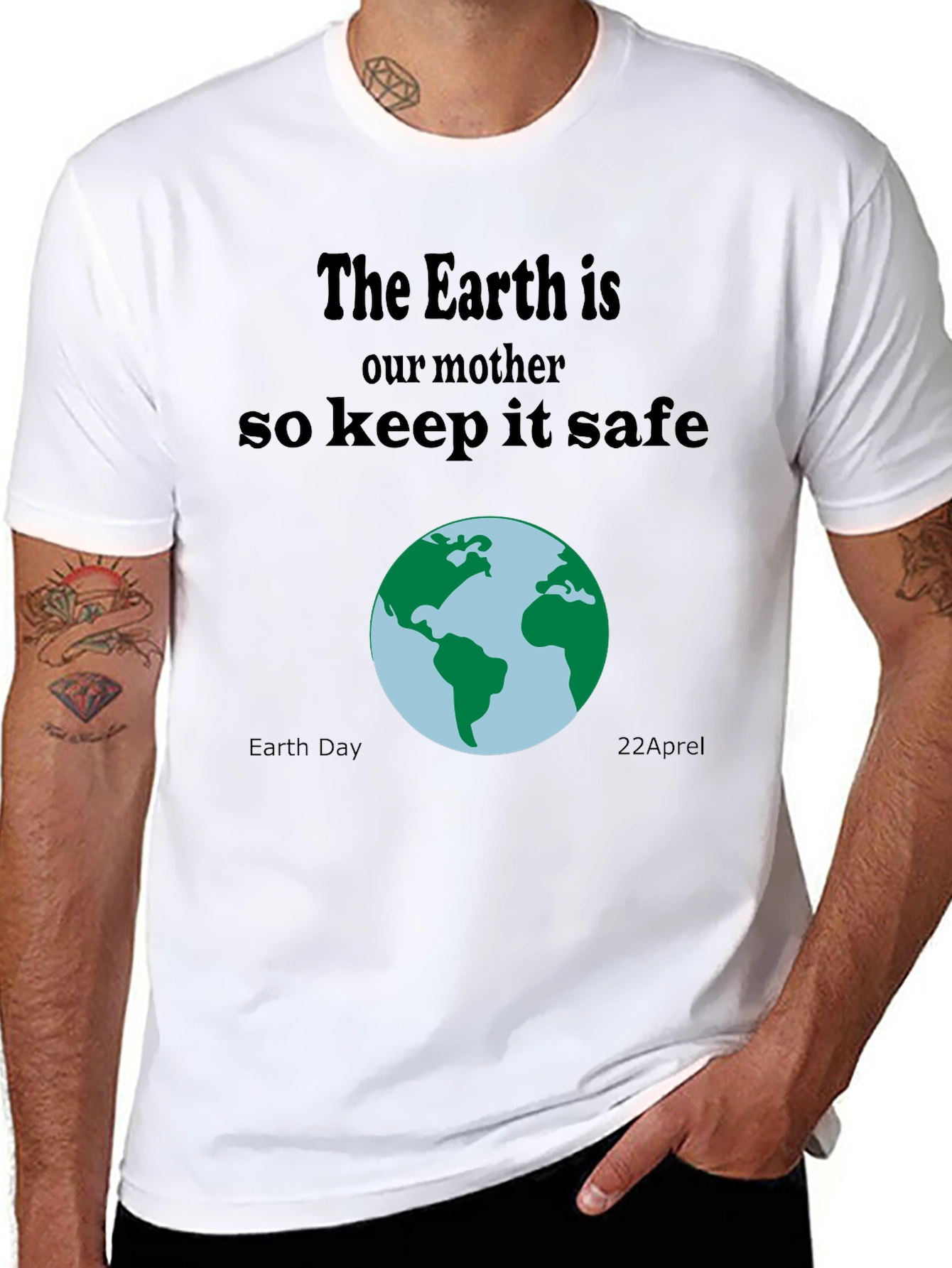 Earth Day T-Shirt: Keep Earth Safe