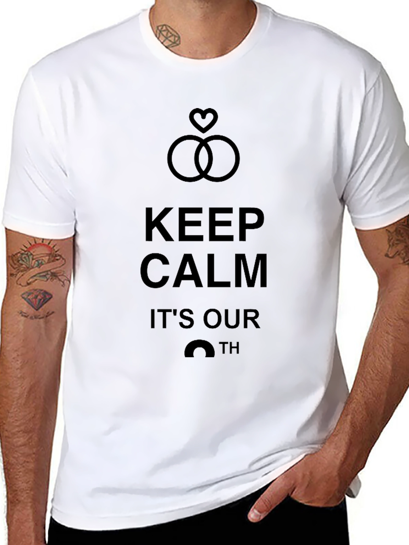 Keep Calm Anniversary T-Shirt