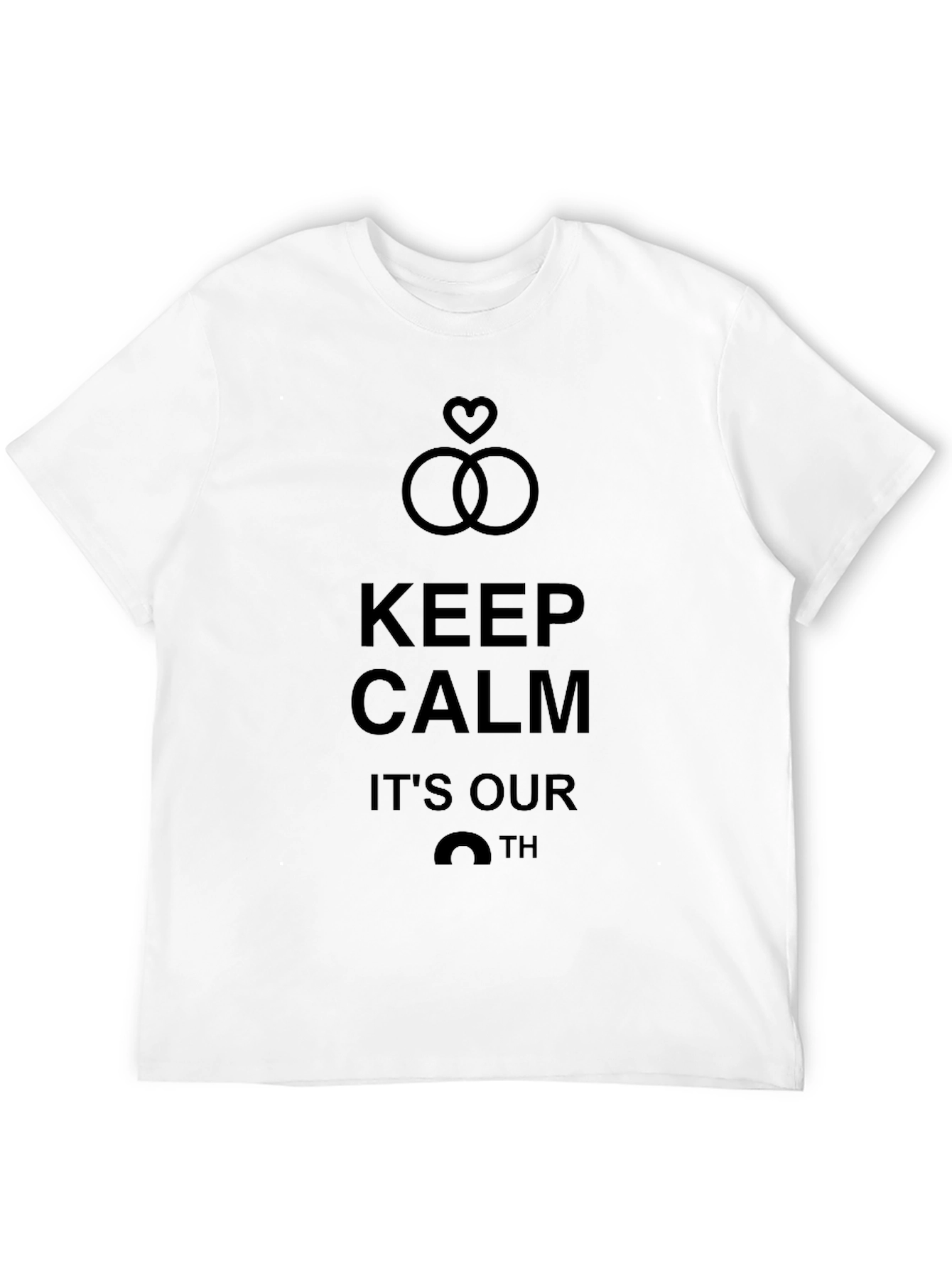 Keep Calm Anniversary T-Shirt