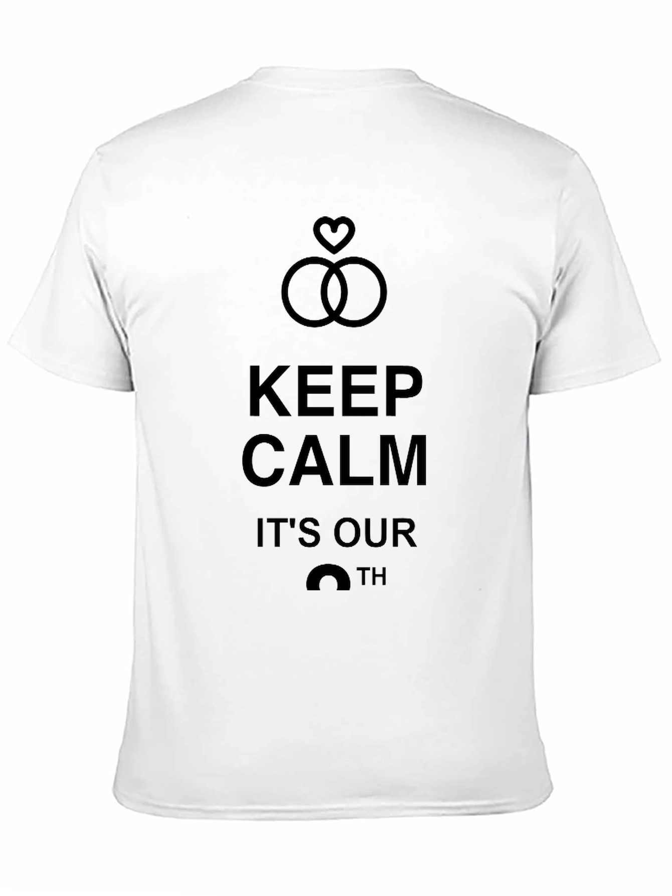 Keep Calm Anniversary T-Shirt