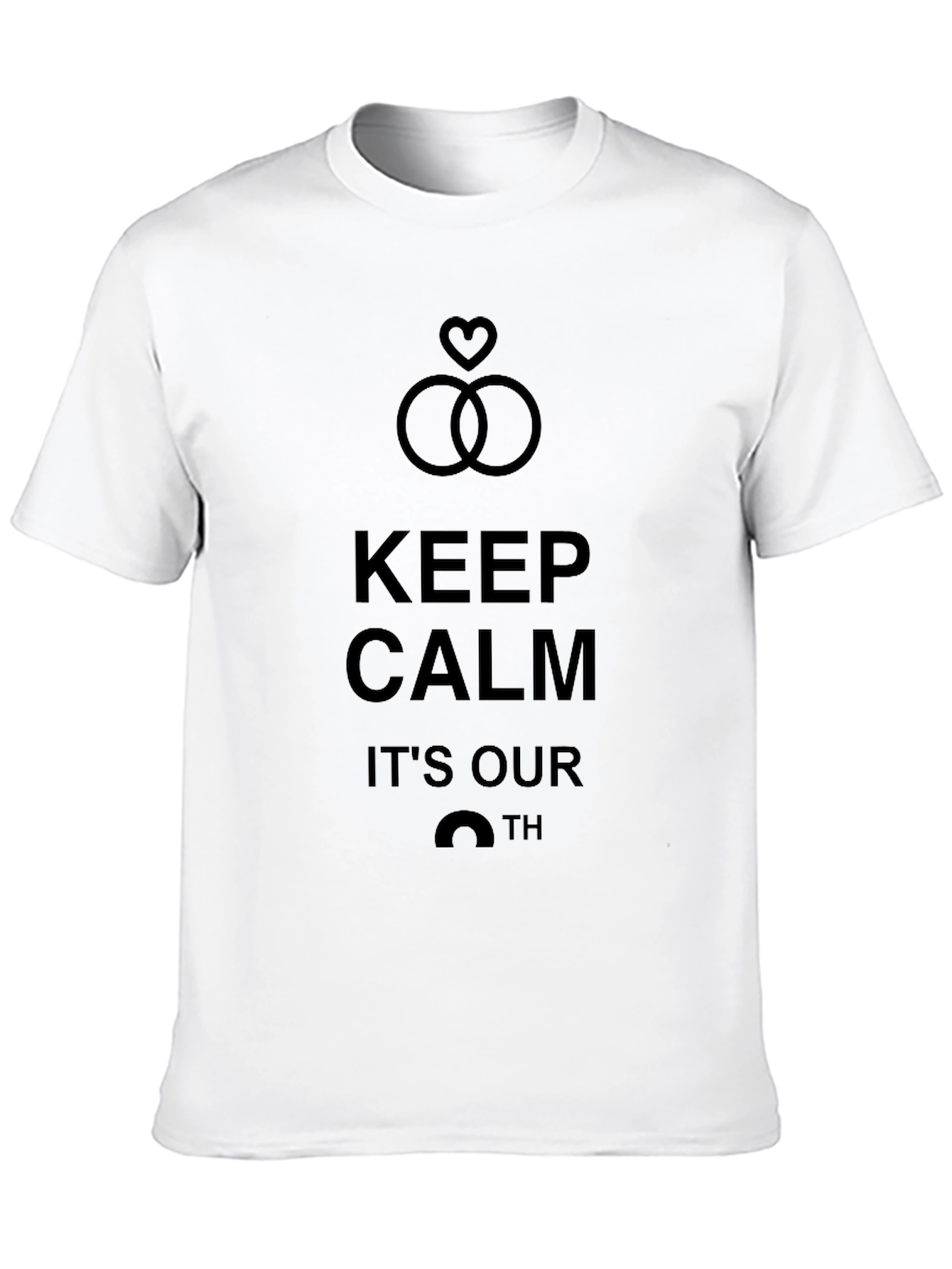 Keep Calm Anniversary T-Shirt