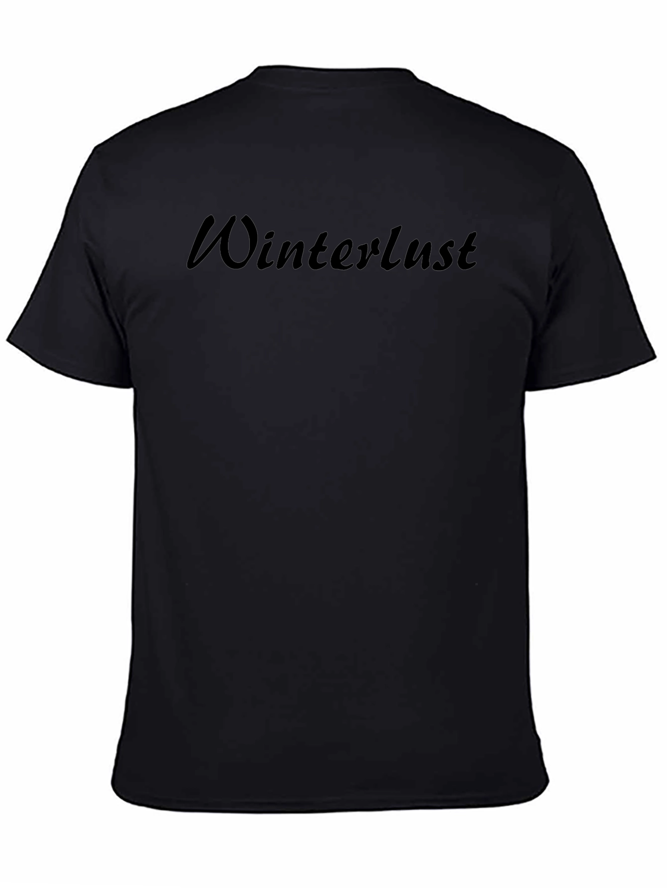 Winterlust T-Shirt - Stylish Black Tee