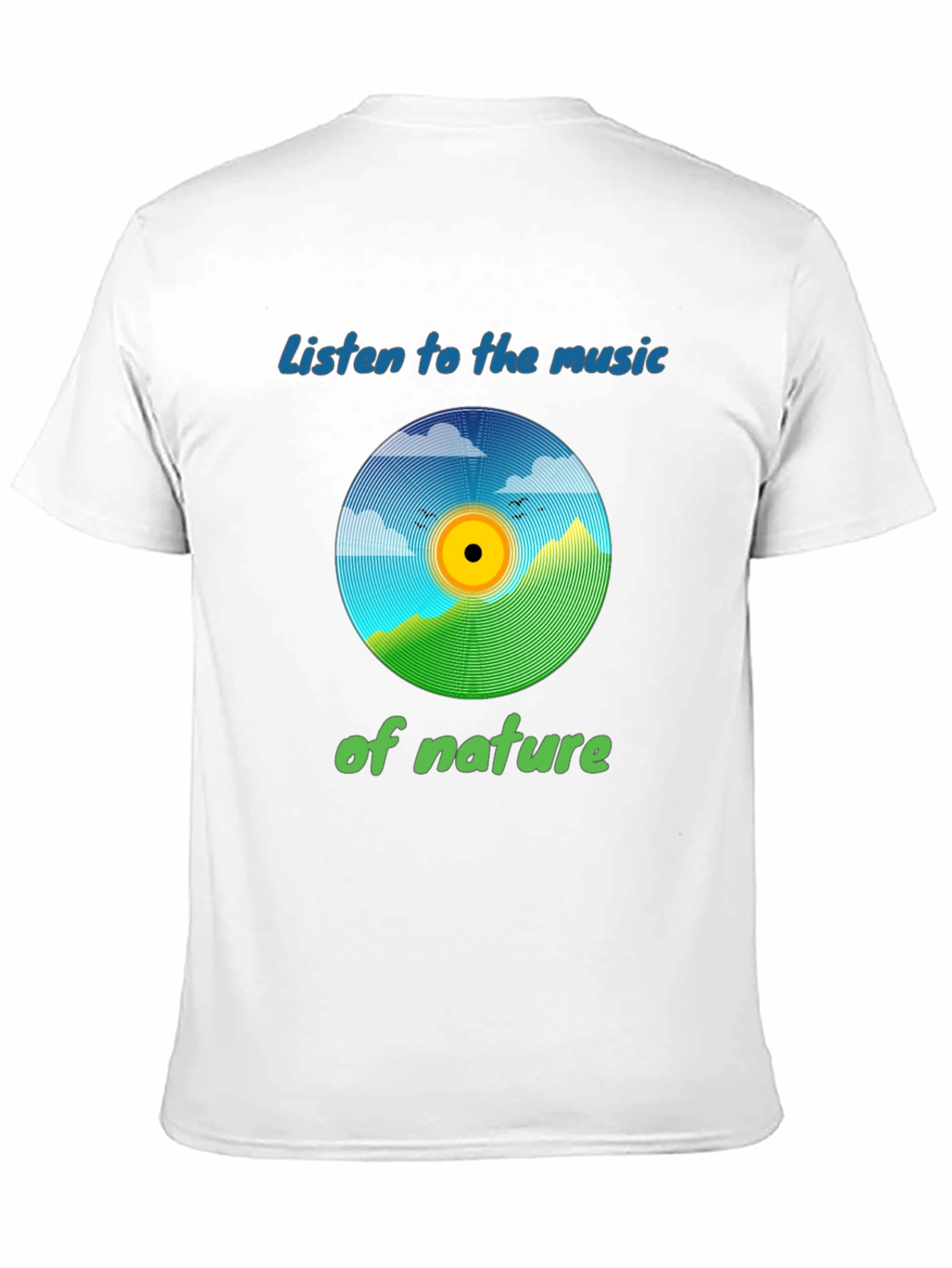 Nature Music T-Shirt - Relax & Enjoy!