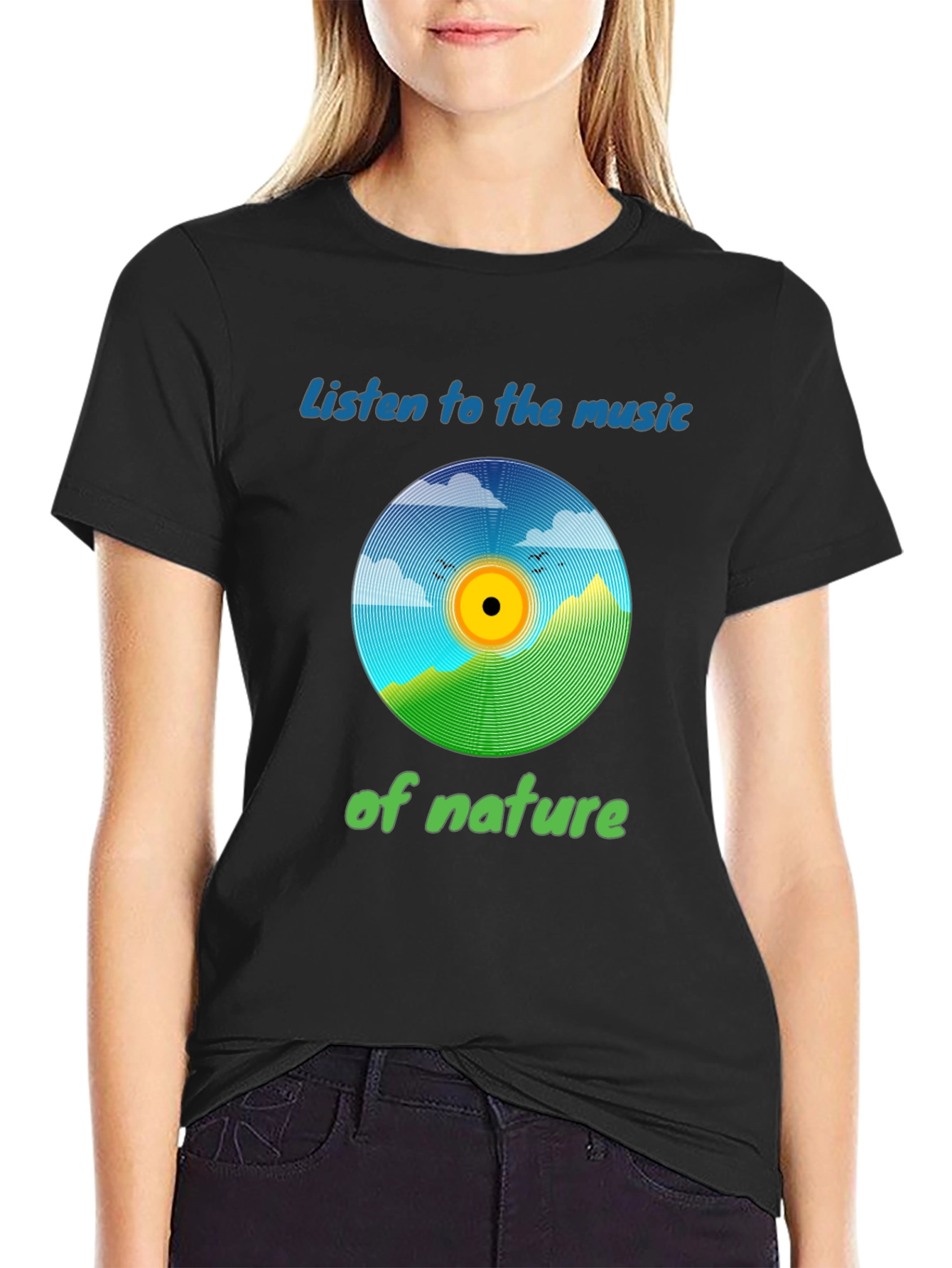 Nature Music T-Shirt - Relax & Enjoy!