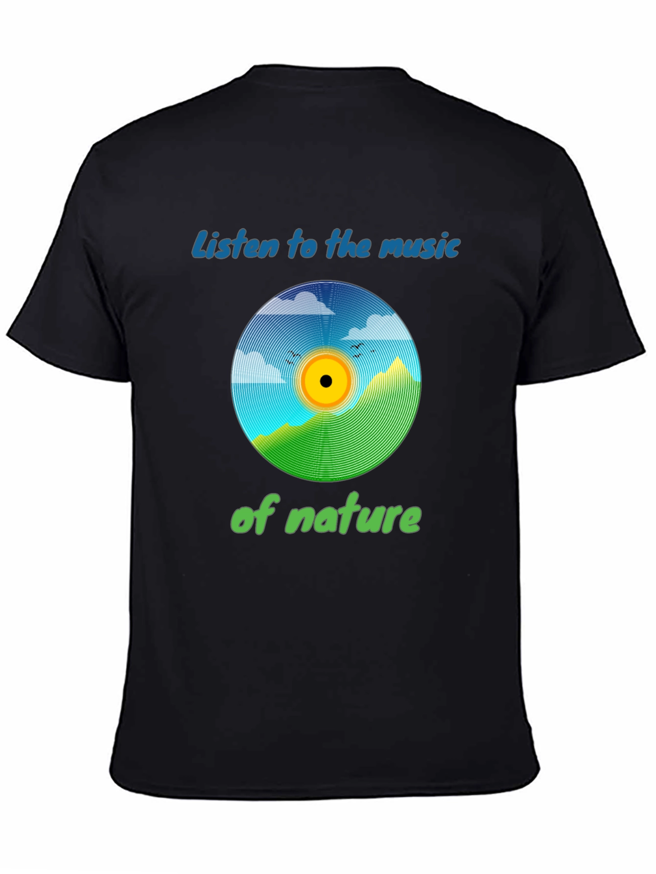 Nature Music T-Shirt - Relax & Enjoy!