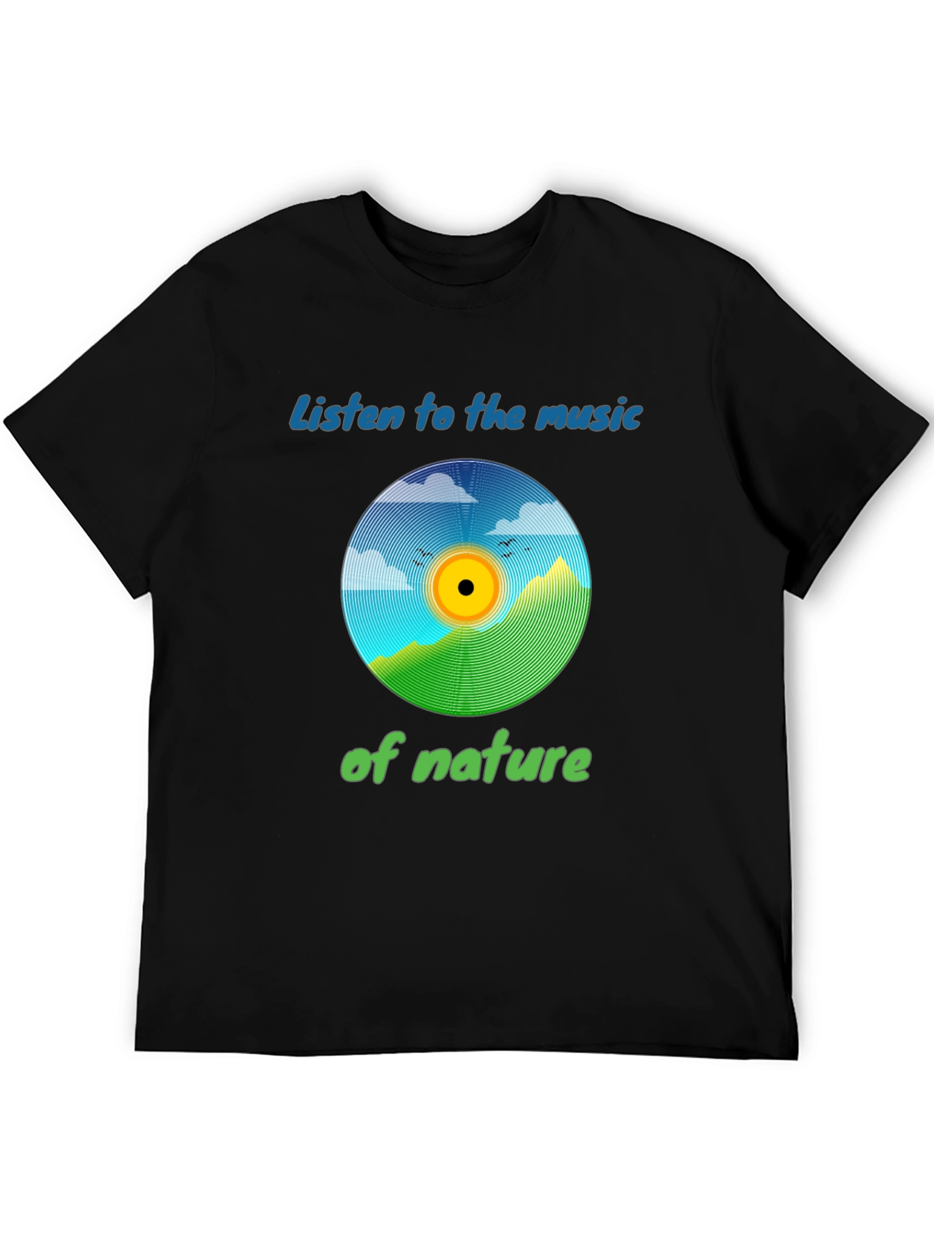 Nature Music T-Shirt - Relax & Enjoy!