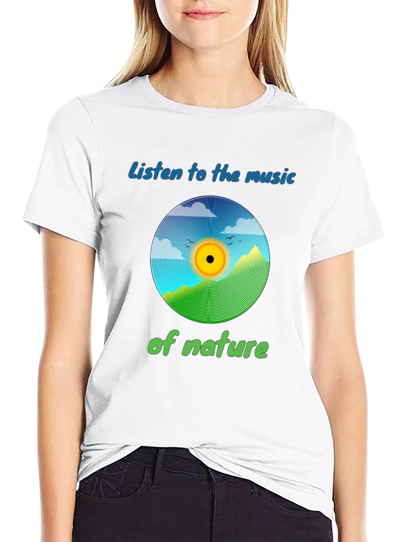 Nature Music T-Shirt - Relax & Enjoy!