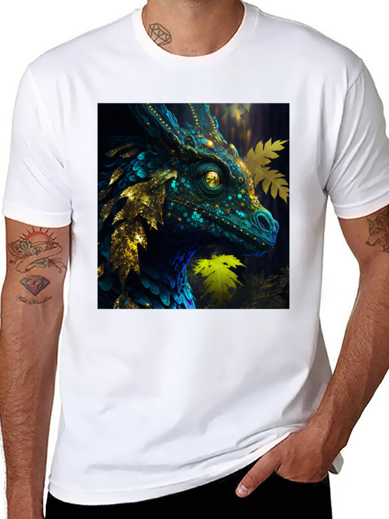 Dragon Art Graphic T-Shirt