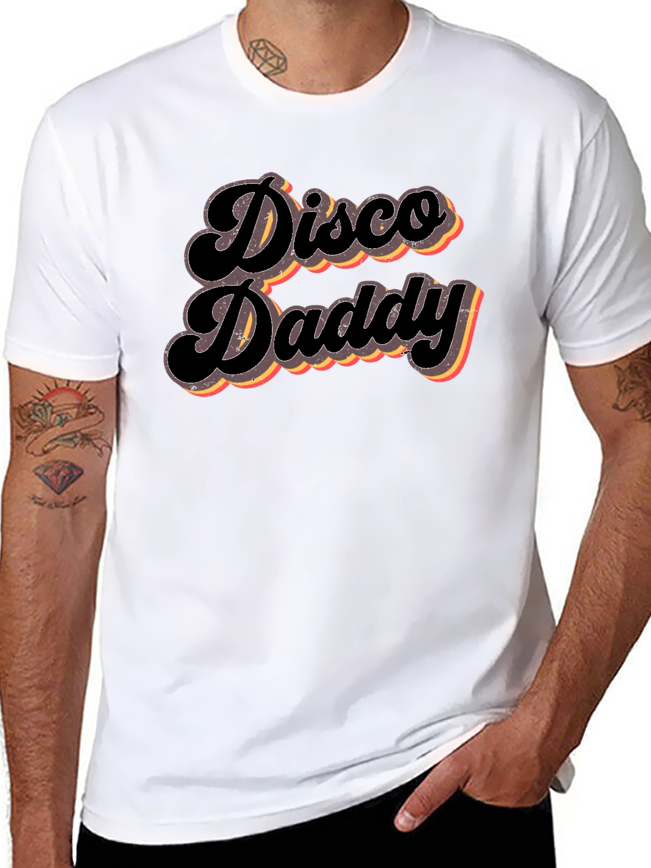 Disco Daddy Graphic T-Shirt - Retro Style