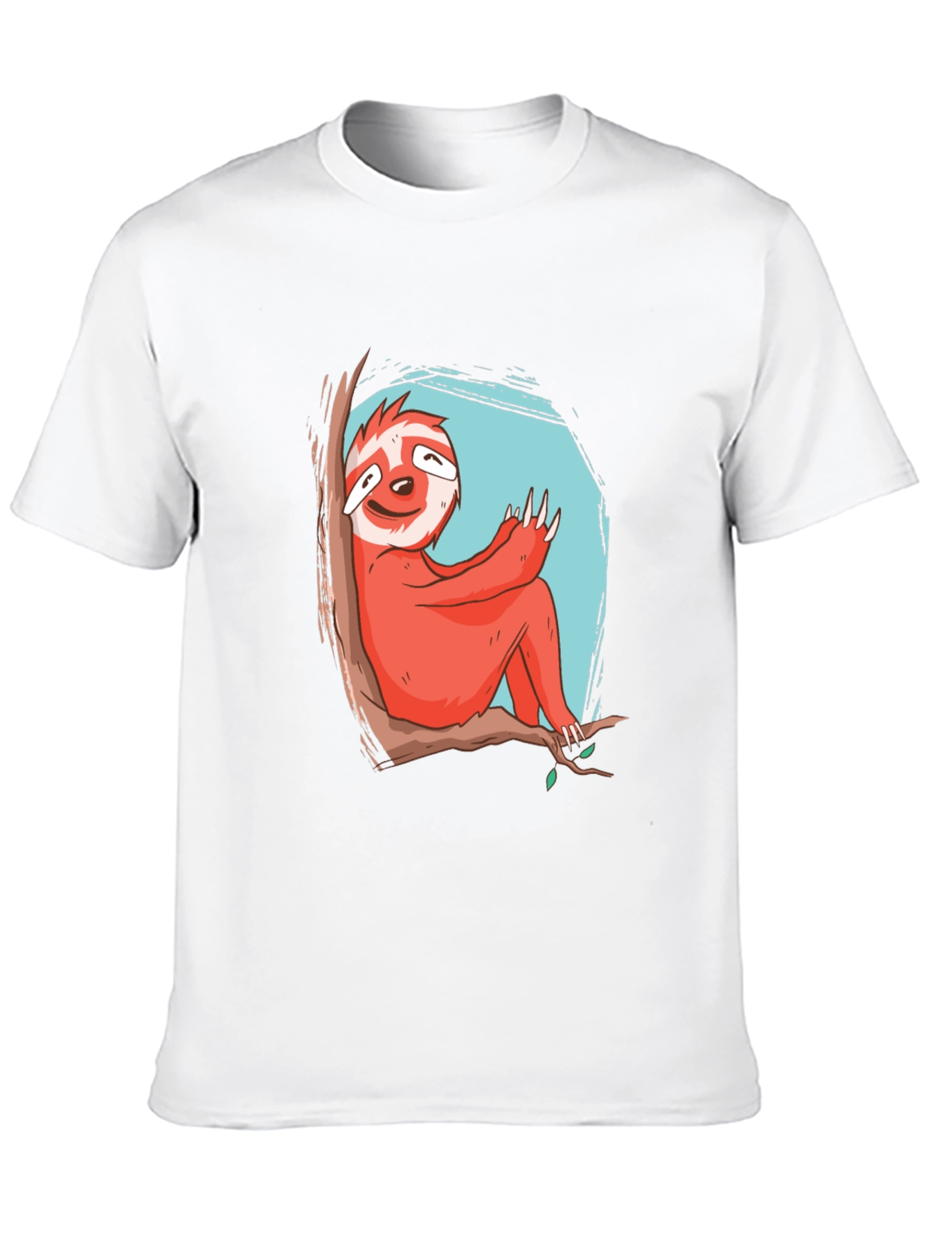 Sloth Graphic T-Shirt - Relaxed Fit