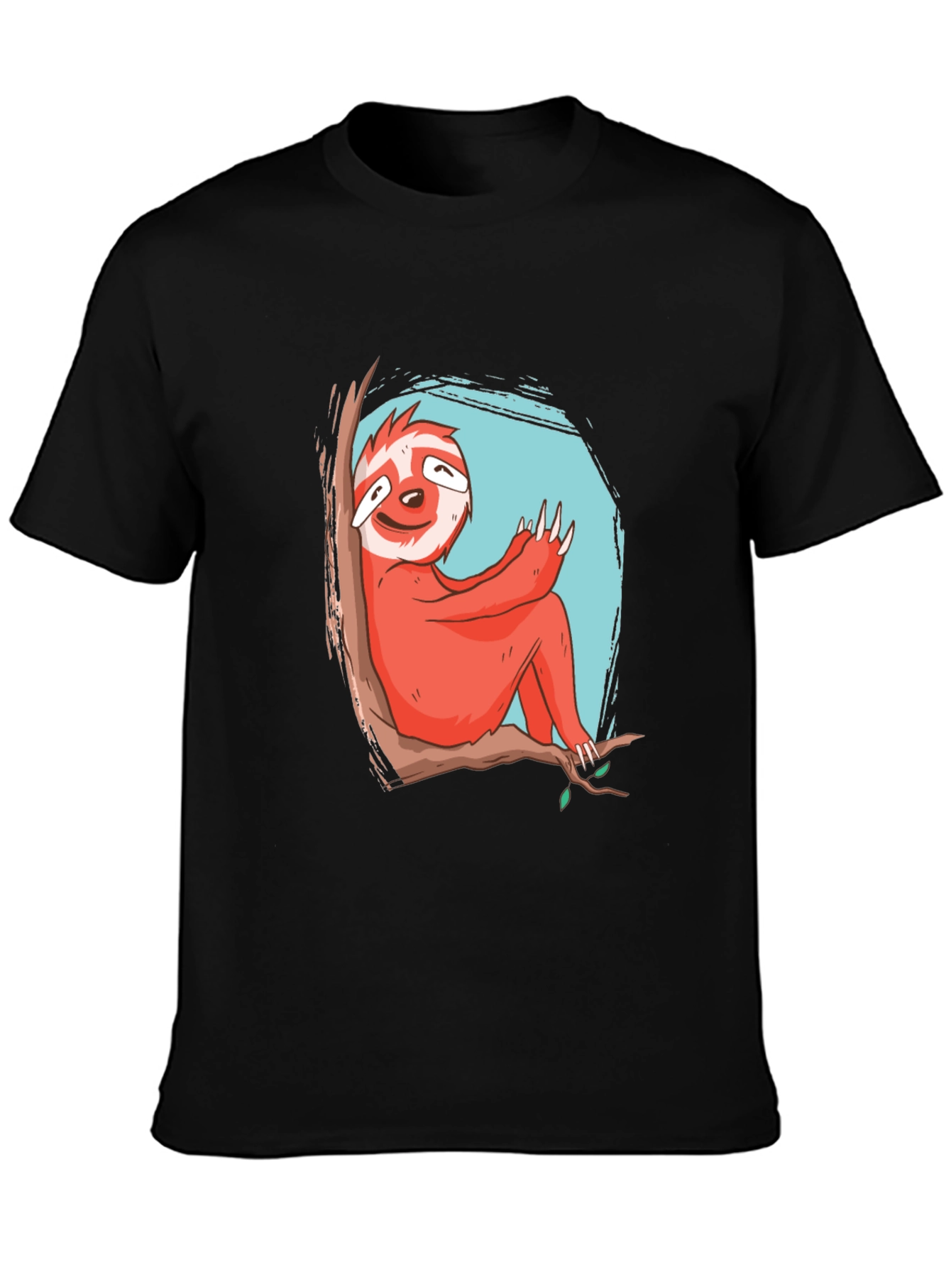 Sloth Graphic T-Shirt - Relaxed Fit