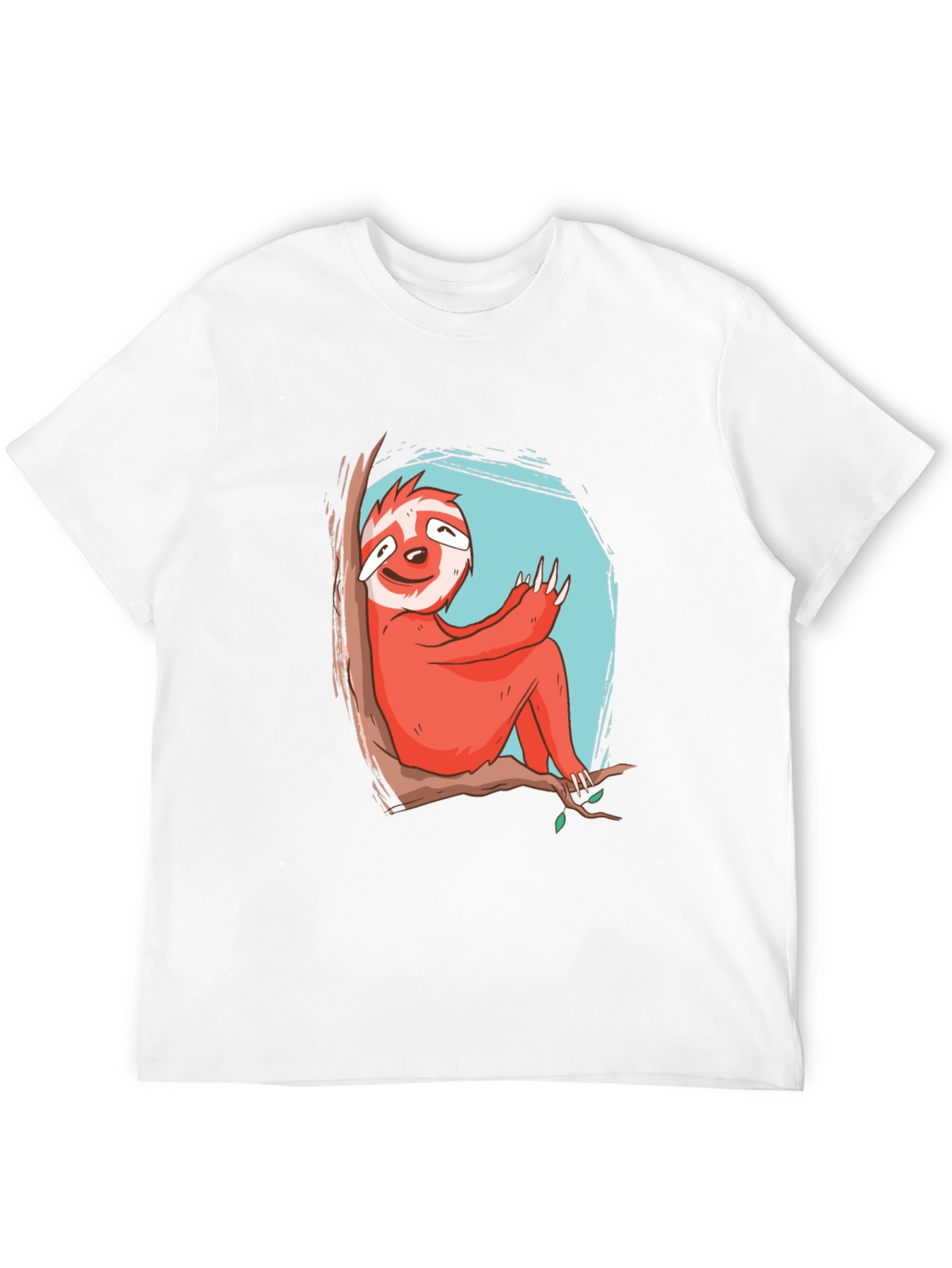 Sloth Graphic T-Shirt - Relaxed Fit