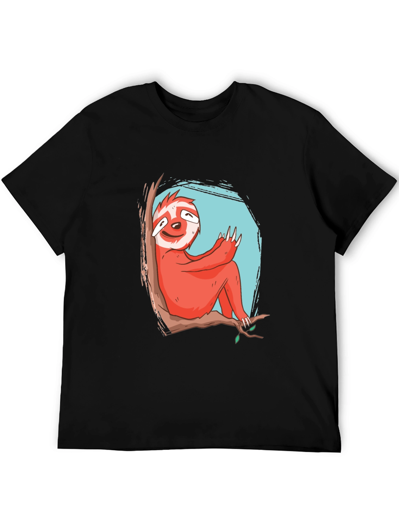 Sloth Graphic T-Shirt - Relaxed Fit