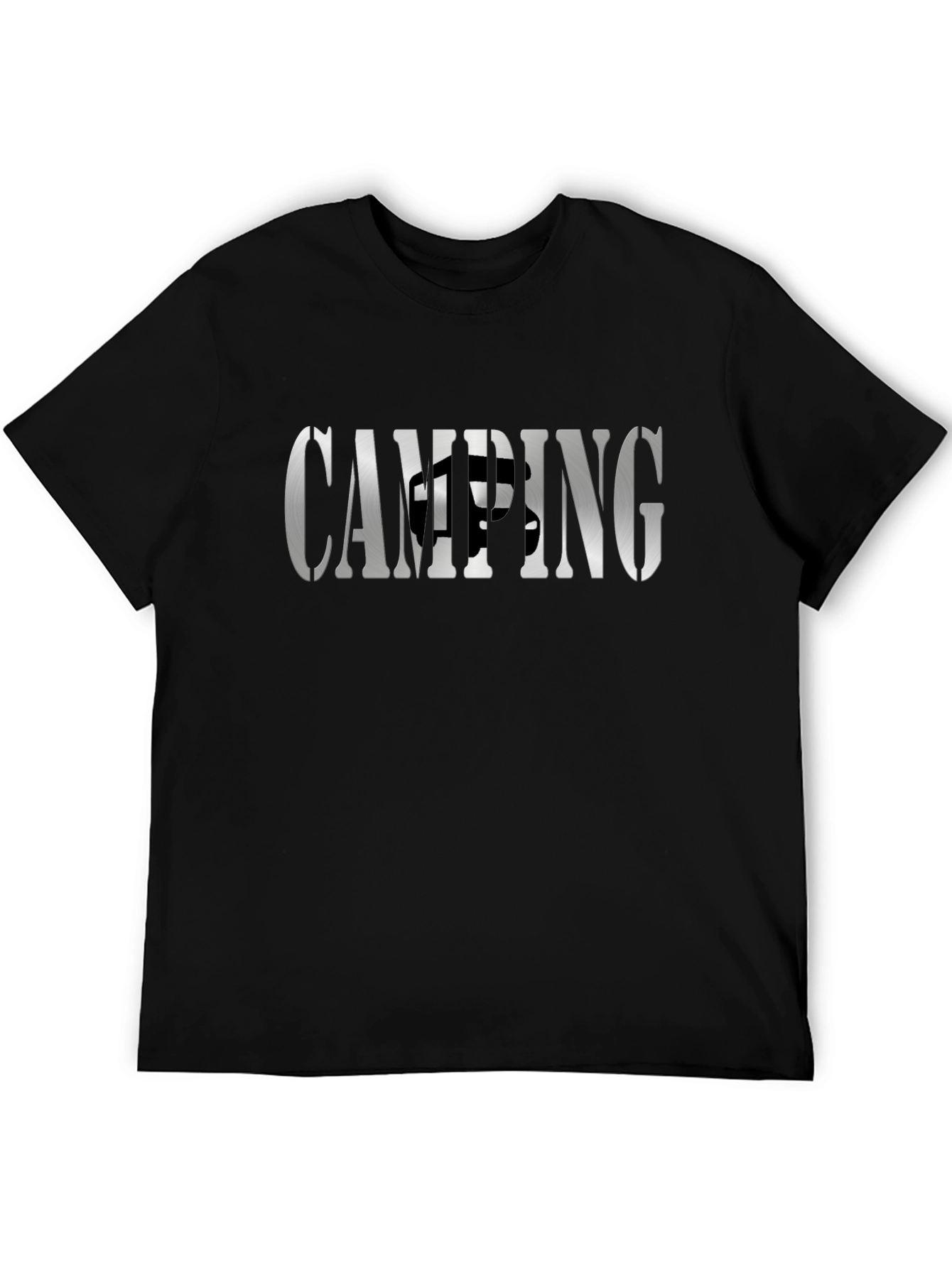 Camping T-Shirt - Adventure Awaits!