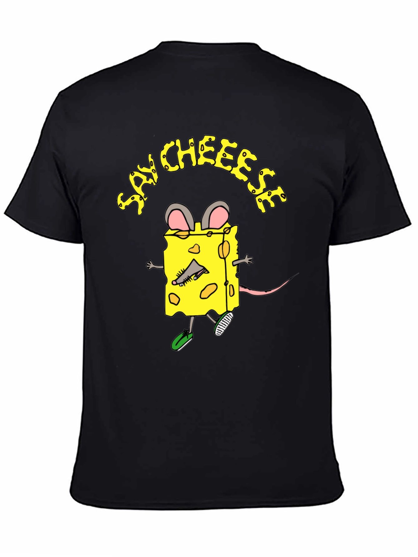 Say Cheese Funny Graphic T-Shirt
