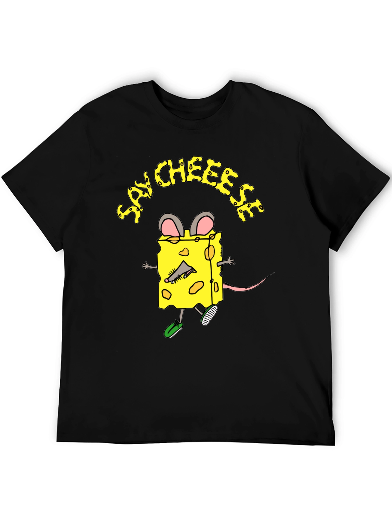 Say Cheese Funny Graphic T-Shirt