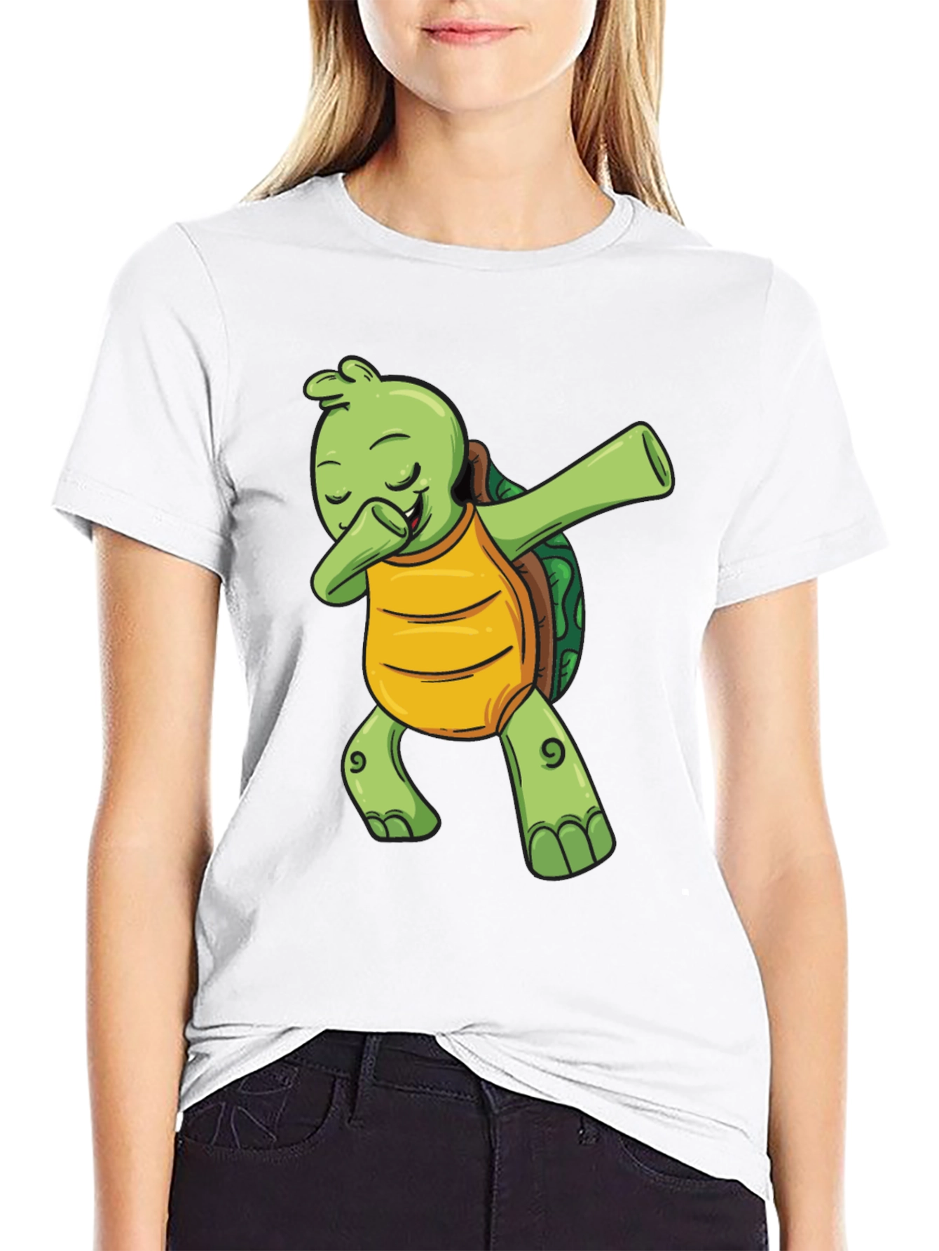 Dabbing Turtle Graphic Tee - Unisex