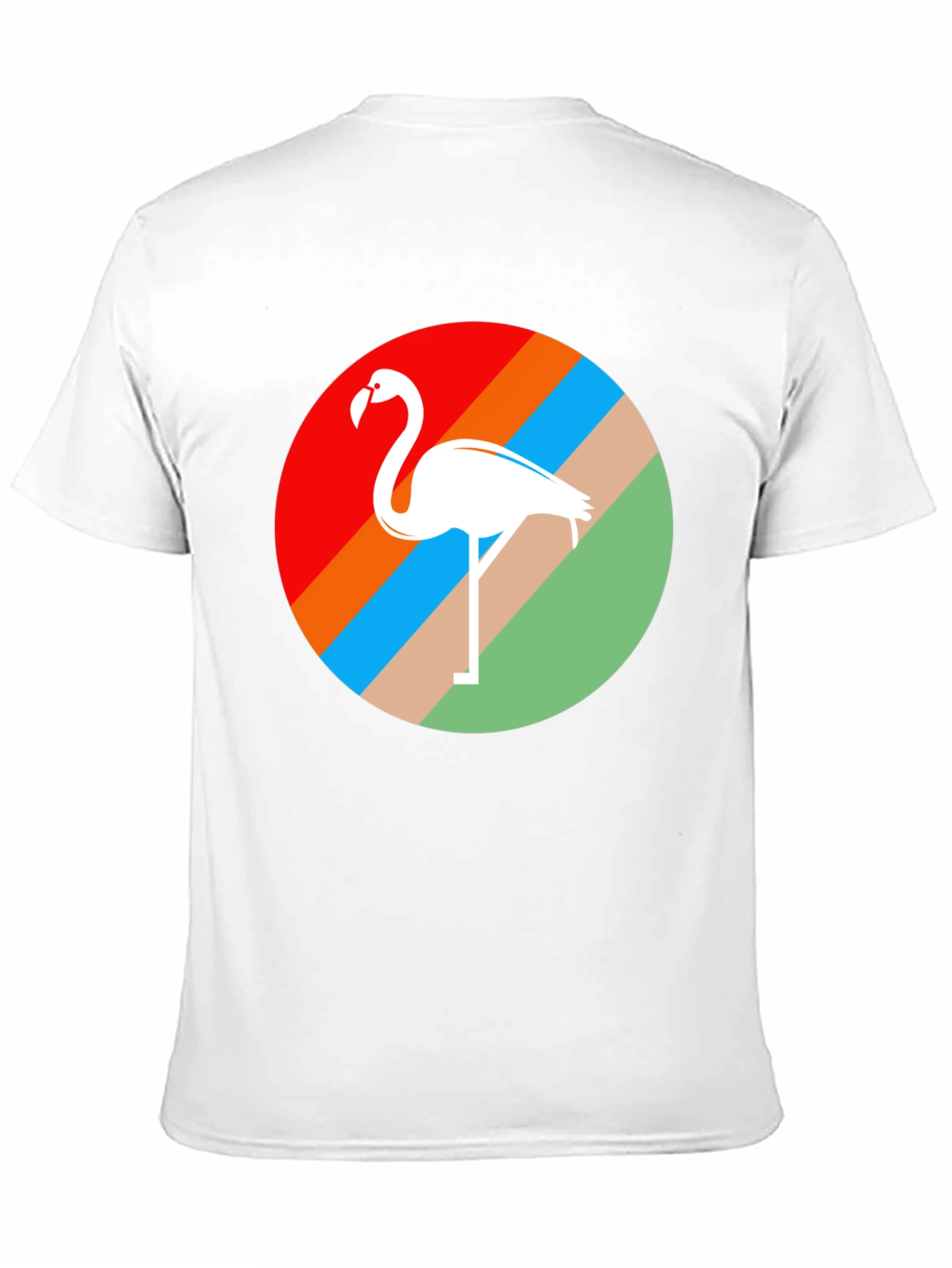 Retro Flamingo Graphic T-Shirt