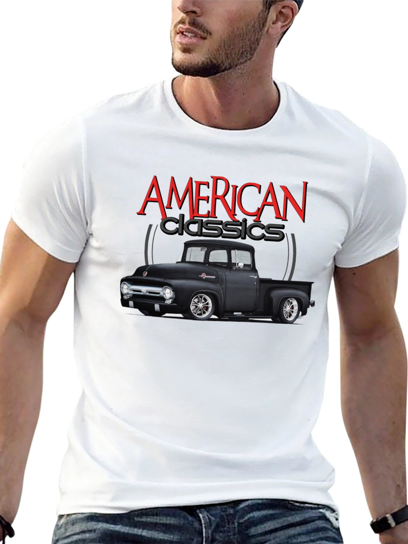 American Classics Black Truck T-Shirt
