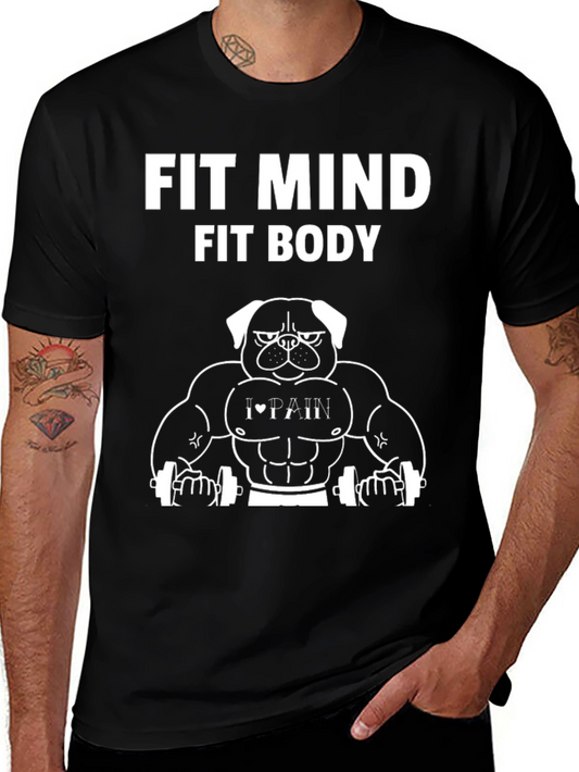 Fit Mind Fit Body Graphic Tee